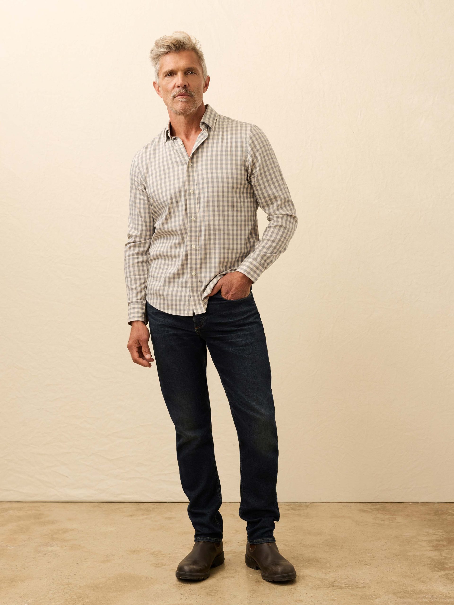 Soft Twill Movement? Shirt - Wind Grey Gingham - Image 4