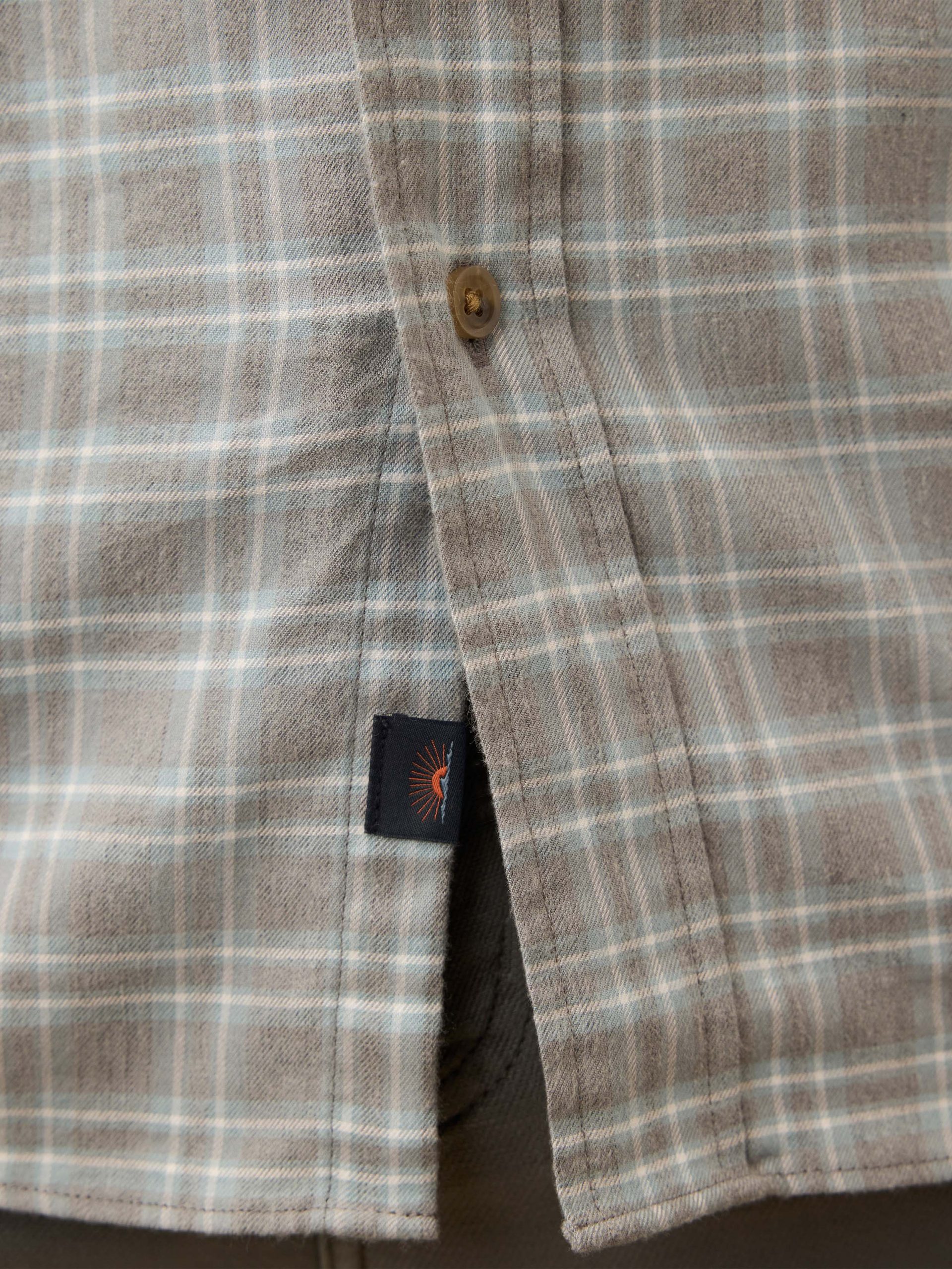 Movement? Brushed Shirt - Ice Island Plaid - Image 5