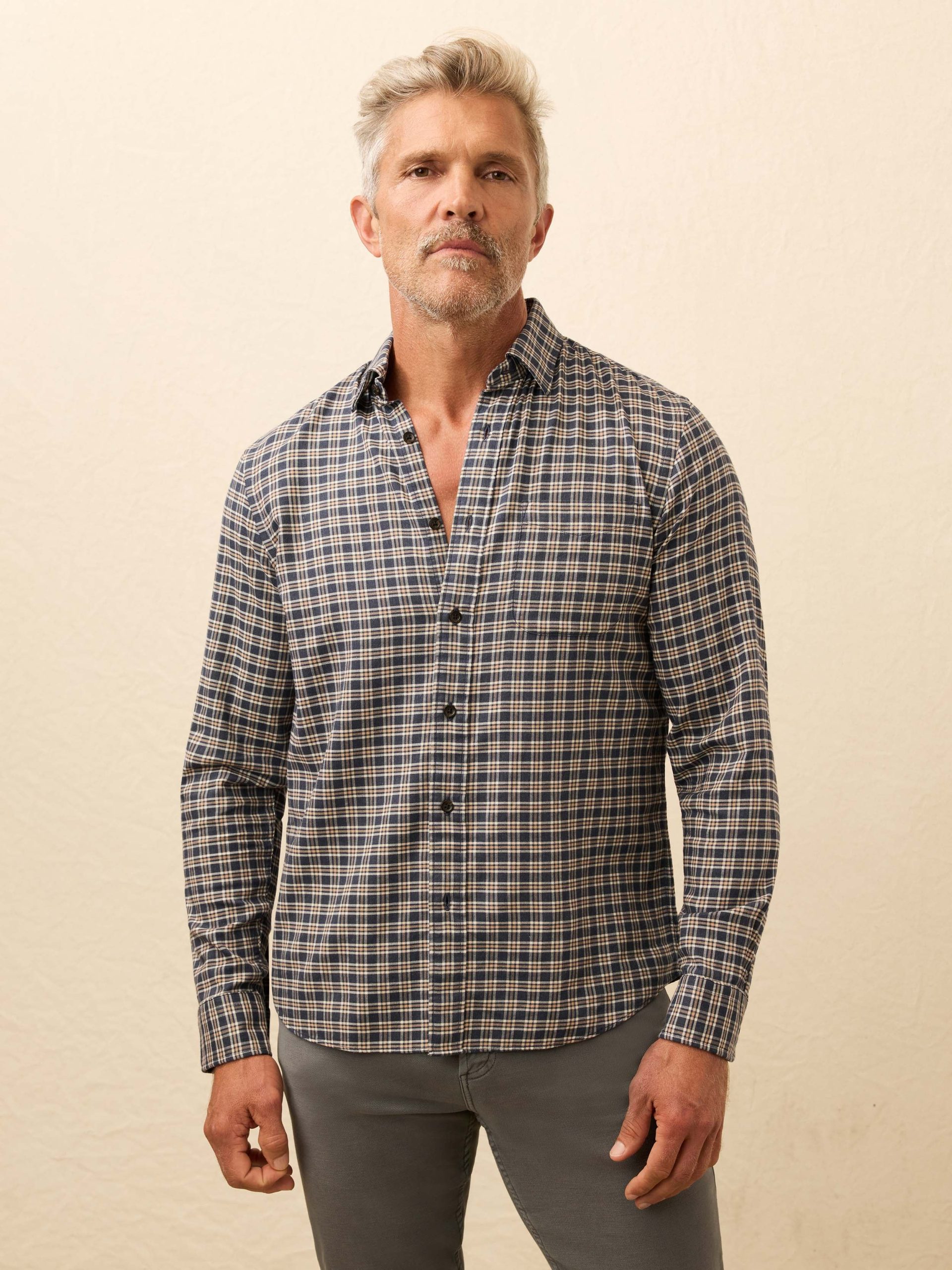 Movement? Brushed Shirt - Lighthouse Point Plaid - Image 3