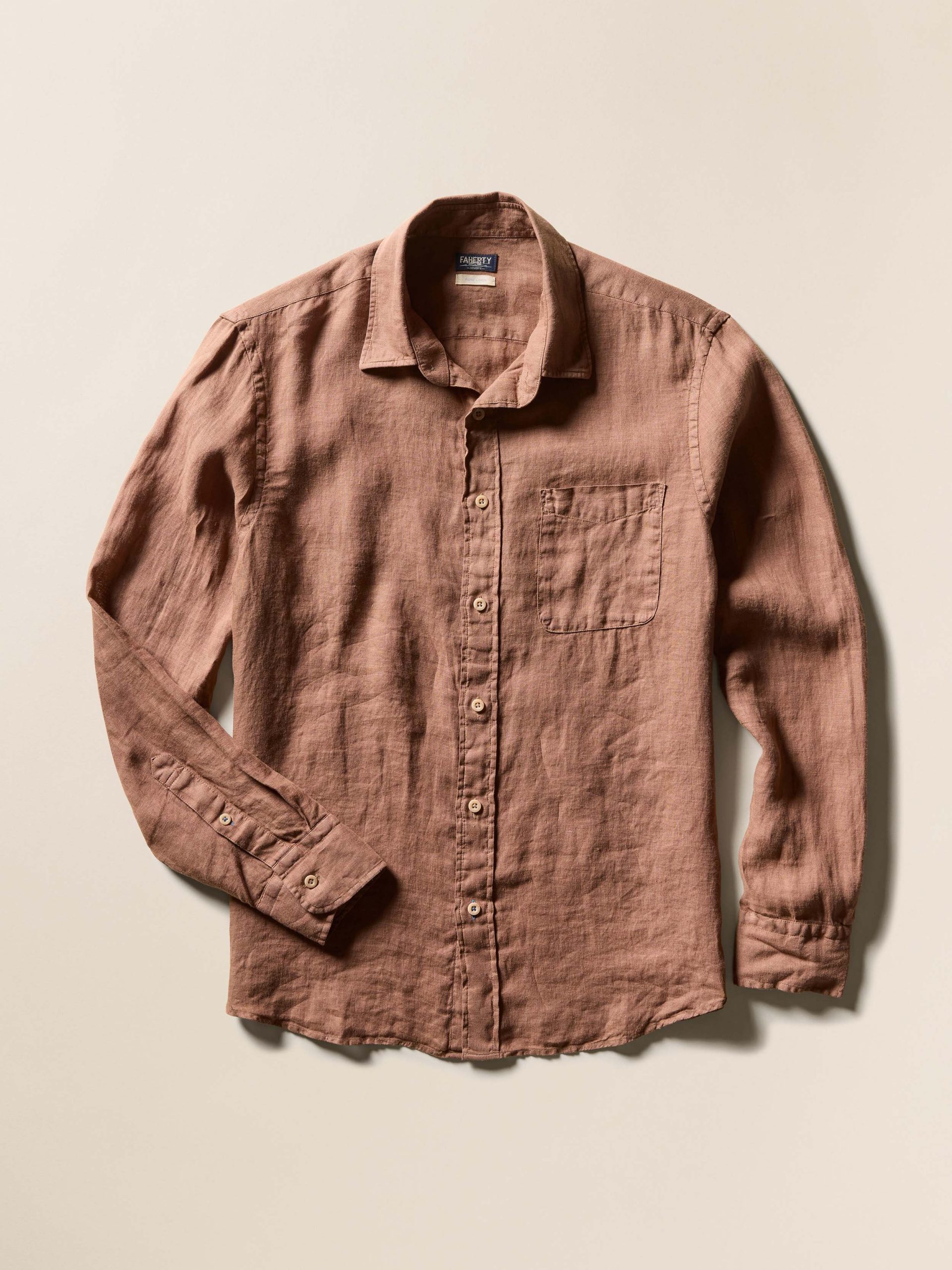 Laguna Linen Shirt - Chestnut Woods - Image 6