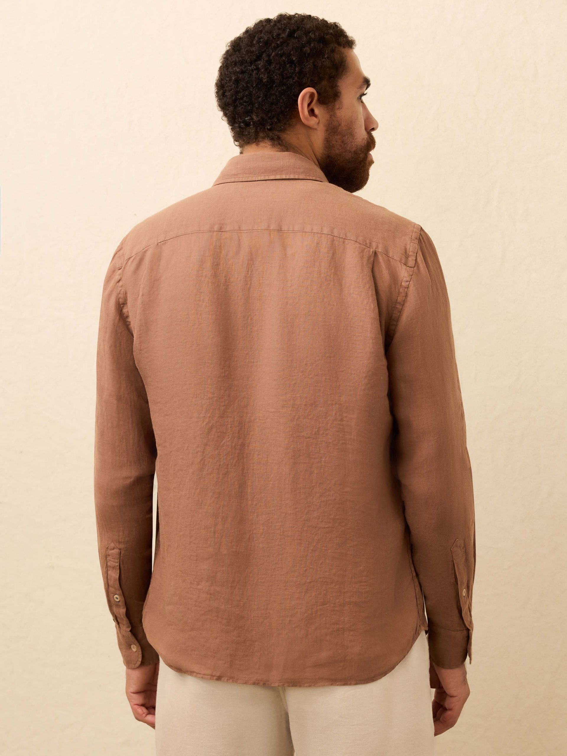 Laguna Linen Shirt - Chestnut Woods - Image 4