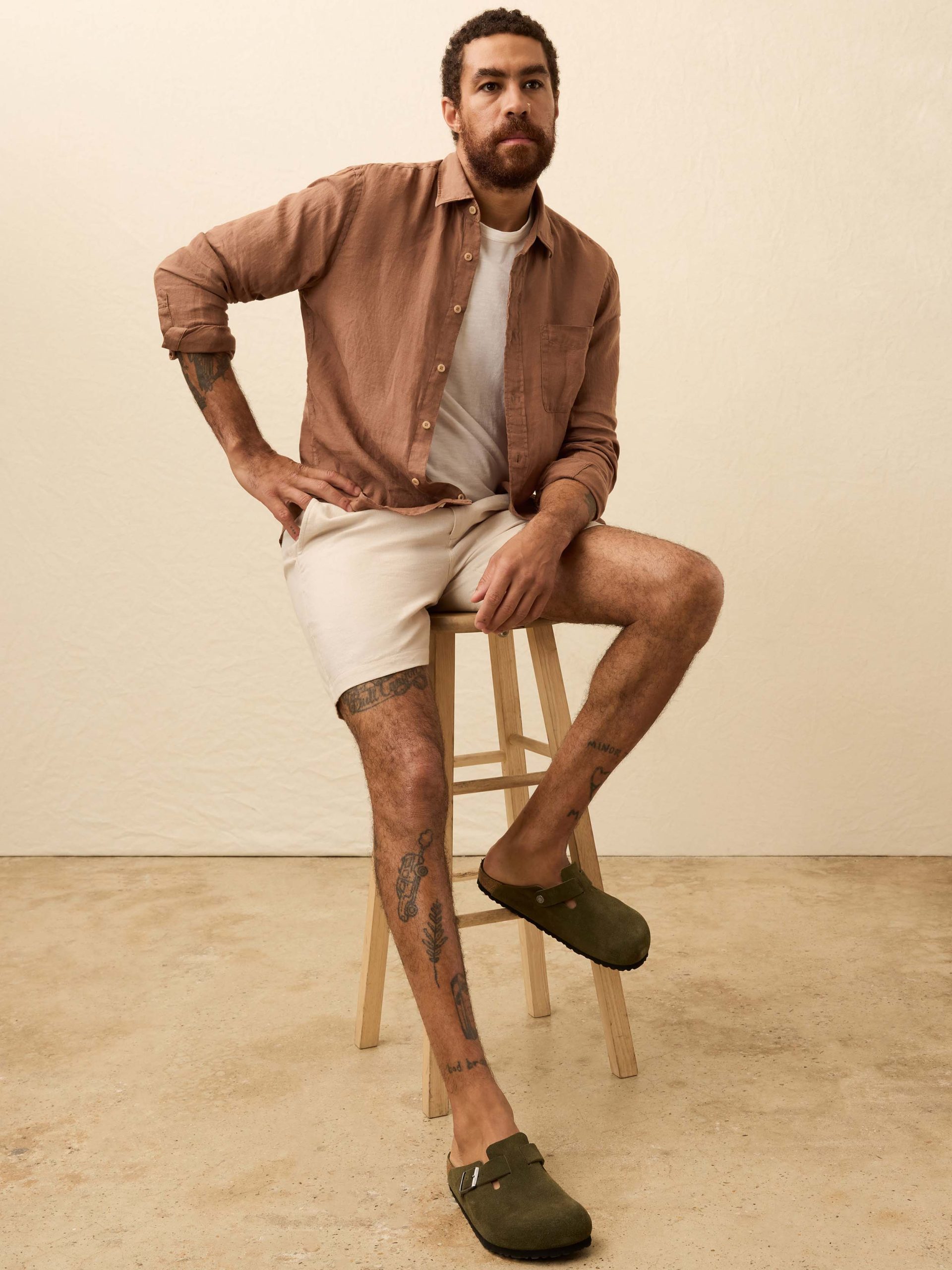 Laguna Linen Shirt - Chestnut Woods - Image 3