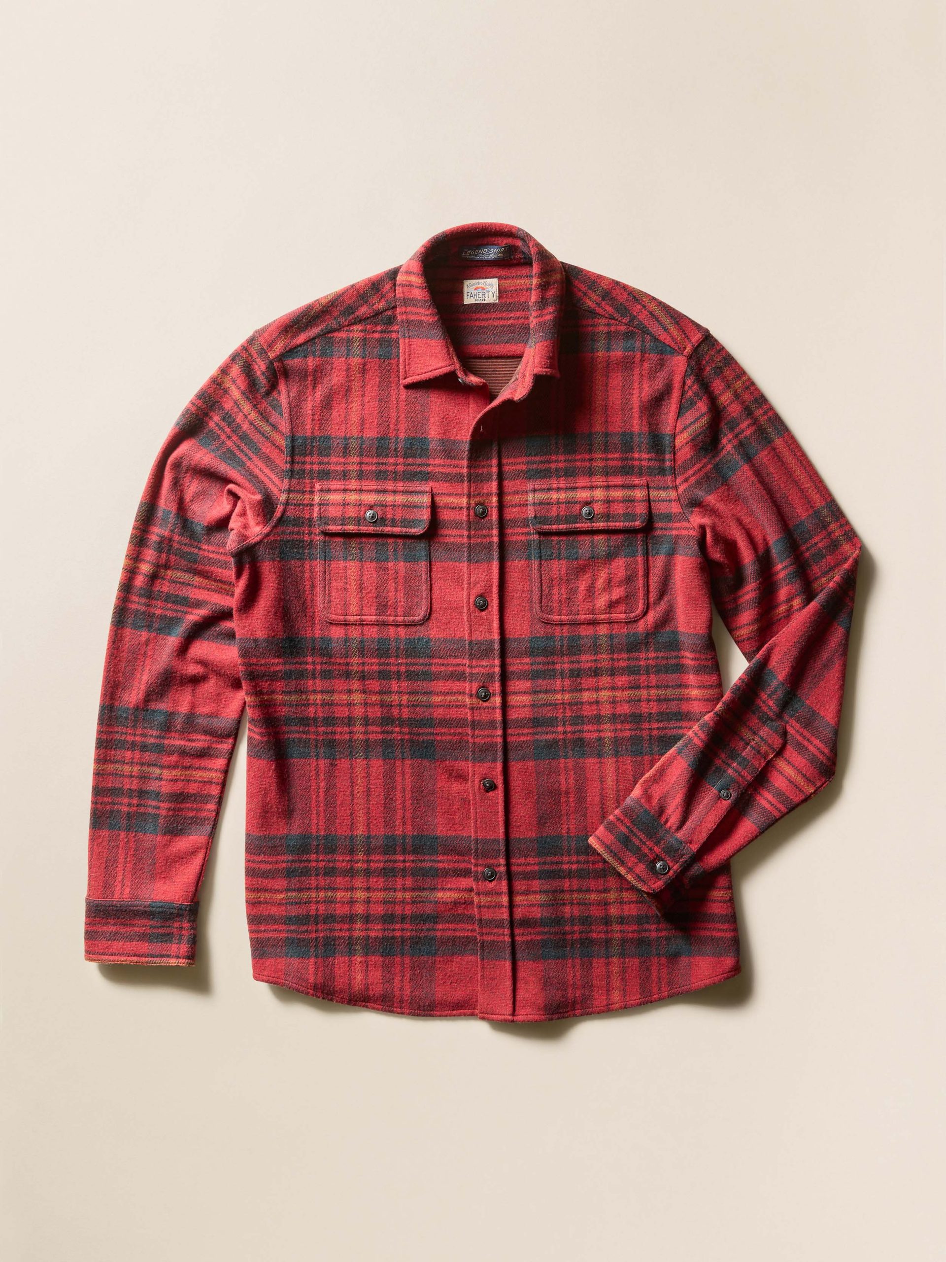 Legend? Sweater Shirt - Red Cedar Plaid - Image 6