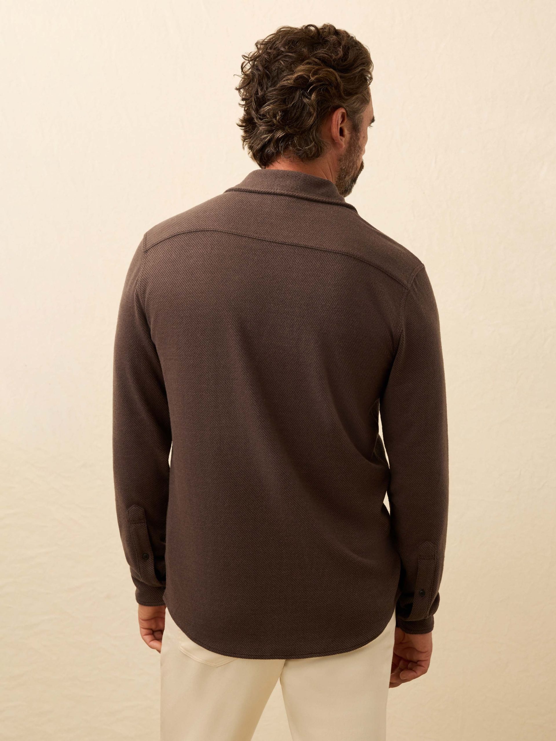 Legend? Sweater Shirt - Valley Brown Twill - Image 5