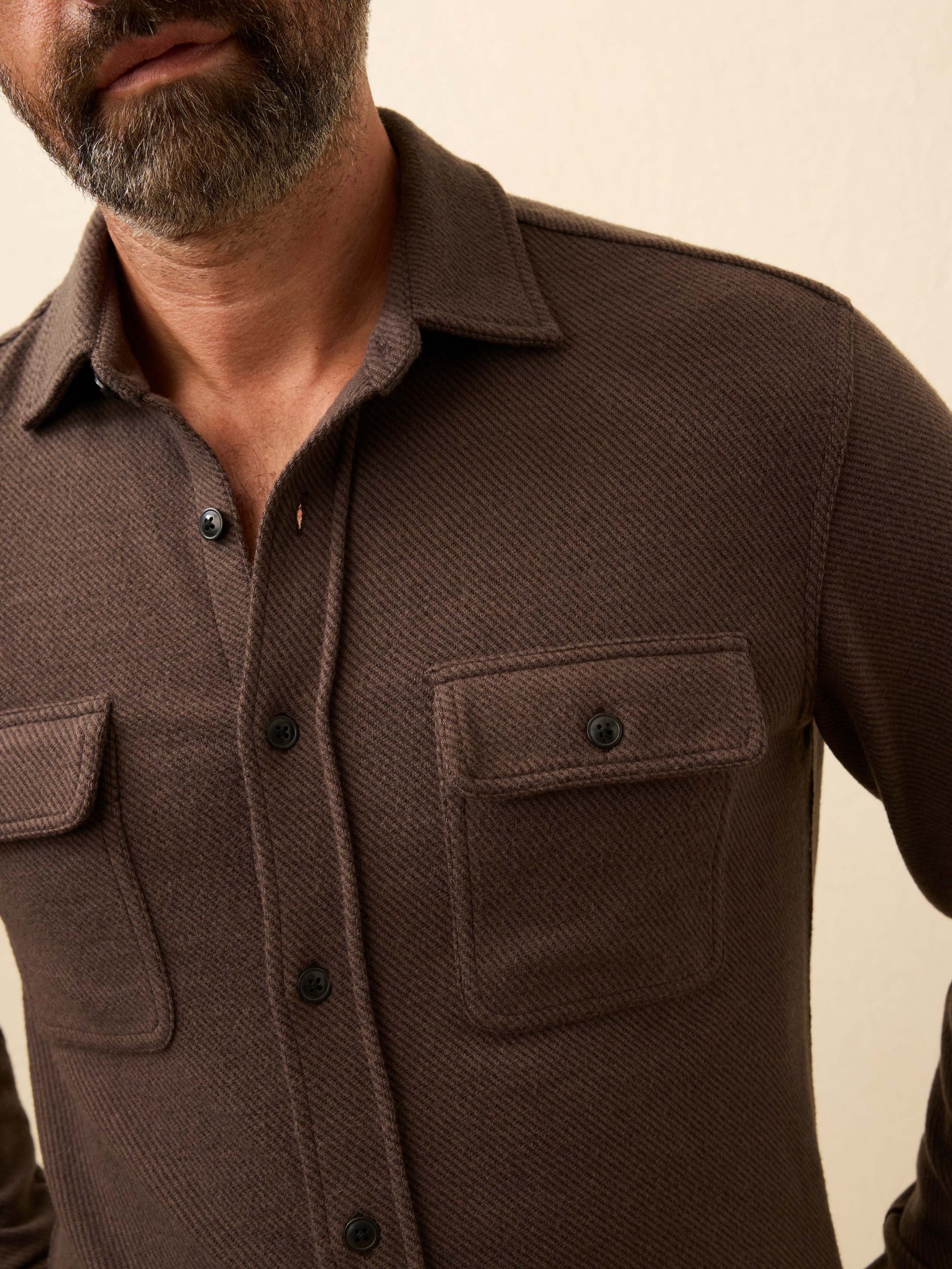 Legend? Sweater Shirt - Valley Brown Twill - Image 3