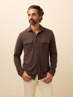 Legend? Sweater Shirt - Valley Brown Twill