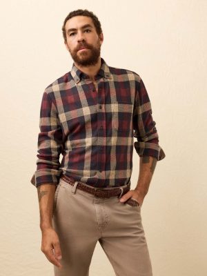Legend? Sweater Shirt (Single Pocket) - Burchfield Plaid