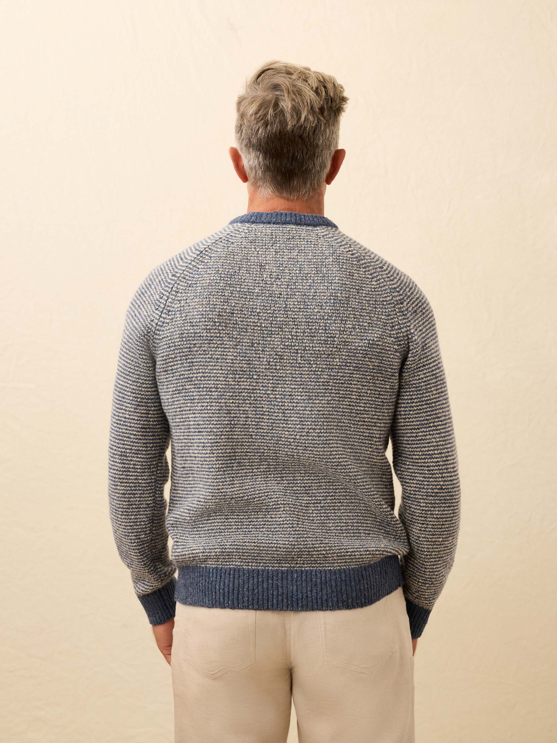 Donegal Crewneck Sweater - Sea Feeder Marl - Image 5