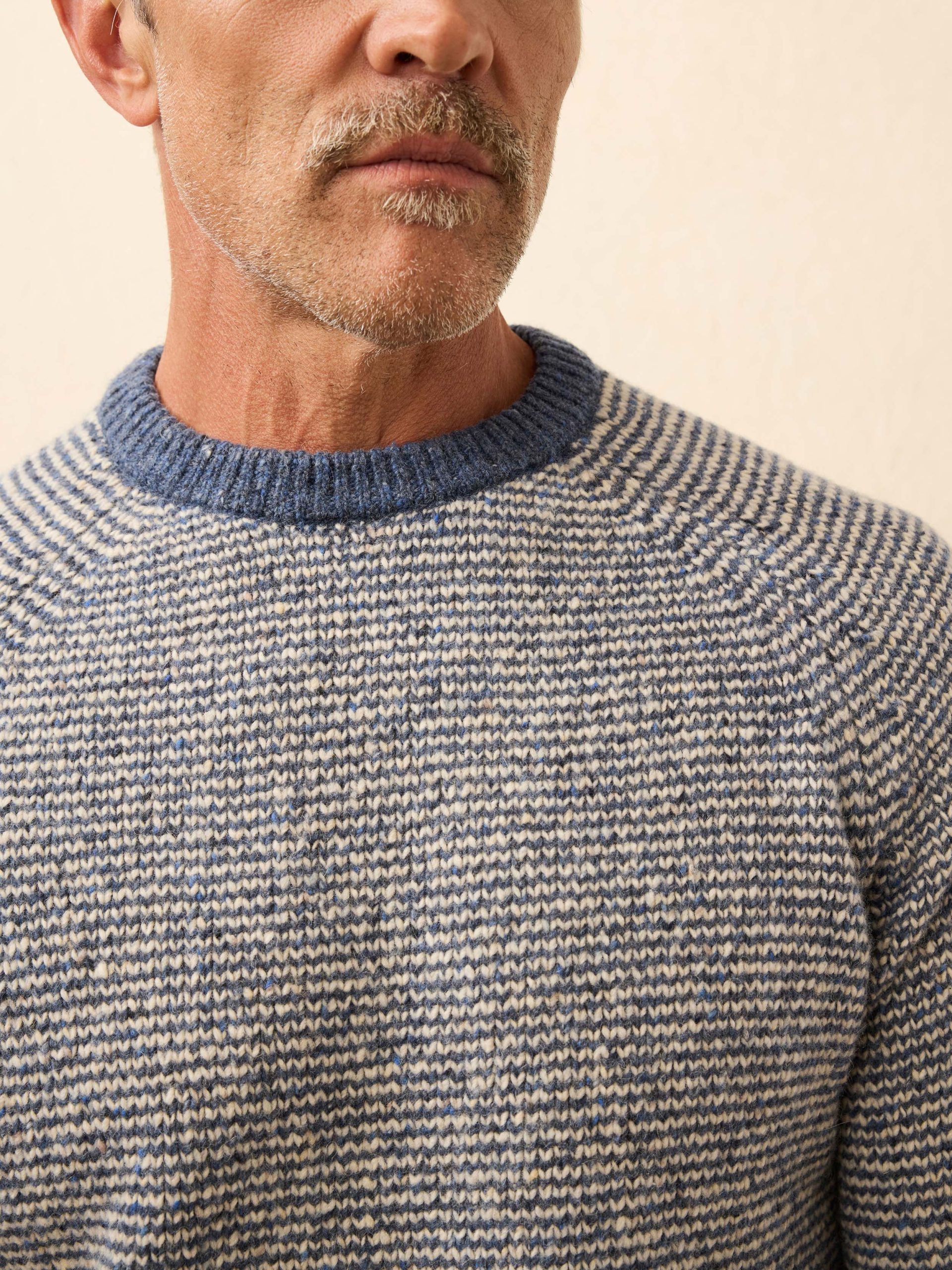 Donegal Crewneck Sweater - Sea Feeder Marl - Image 2