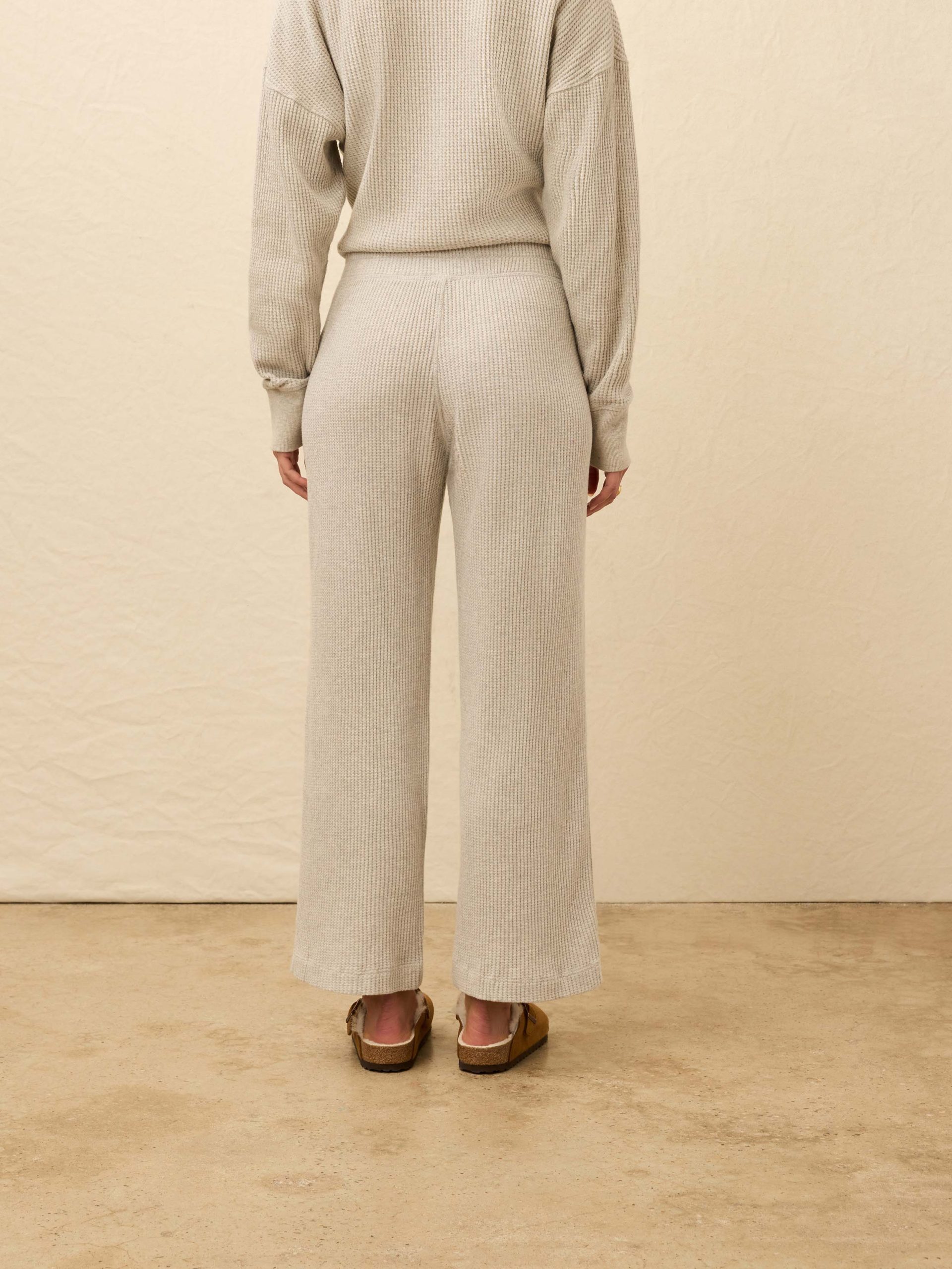 Apr??s Waffle Pant - Light Grey Heather - Image 5