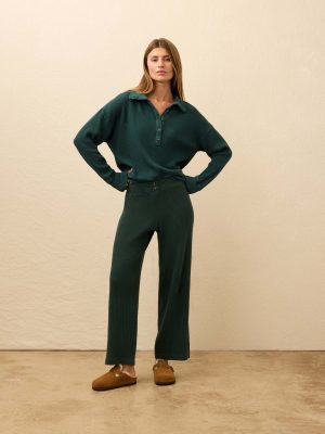 Apr??s Waffle Pant - Seamoss