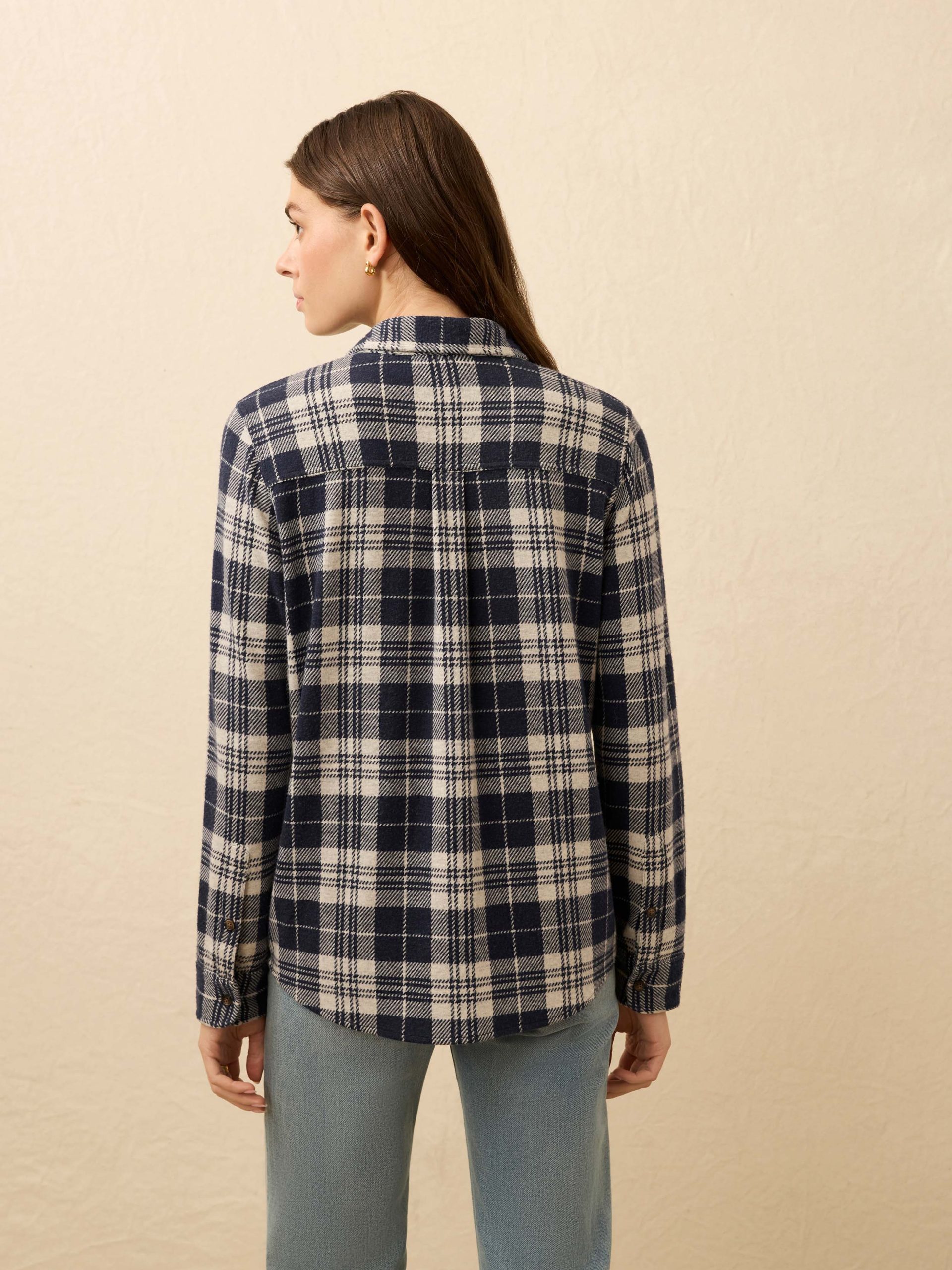 Legend? Sweater Shirt - Sapphire Lake Plaid - Image 4