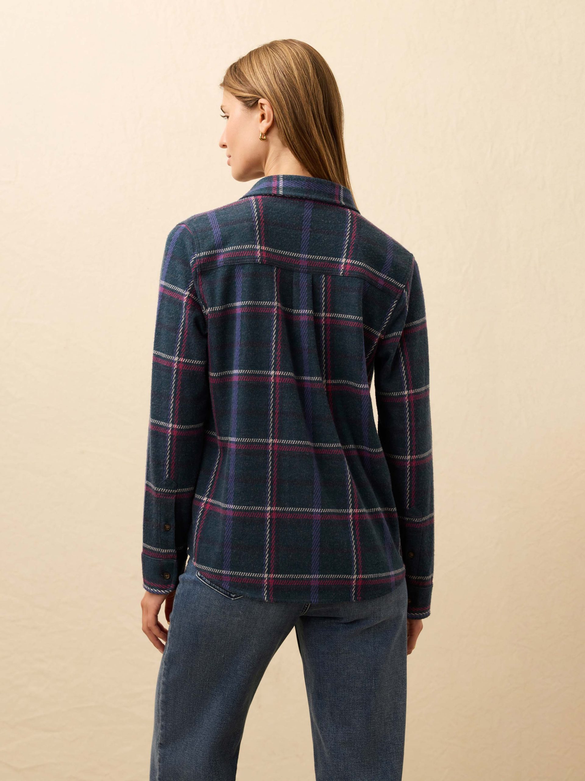 Legend? Sweater Shirt - Northern Lights Plaid - Image 4