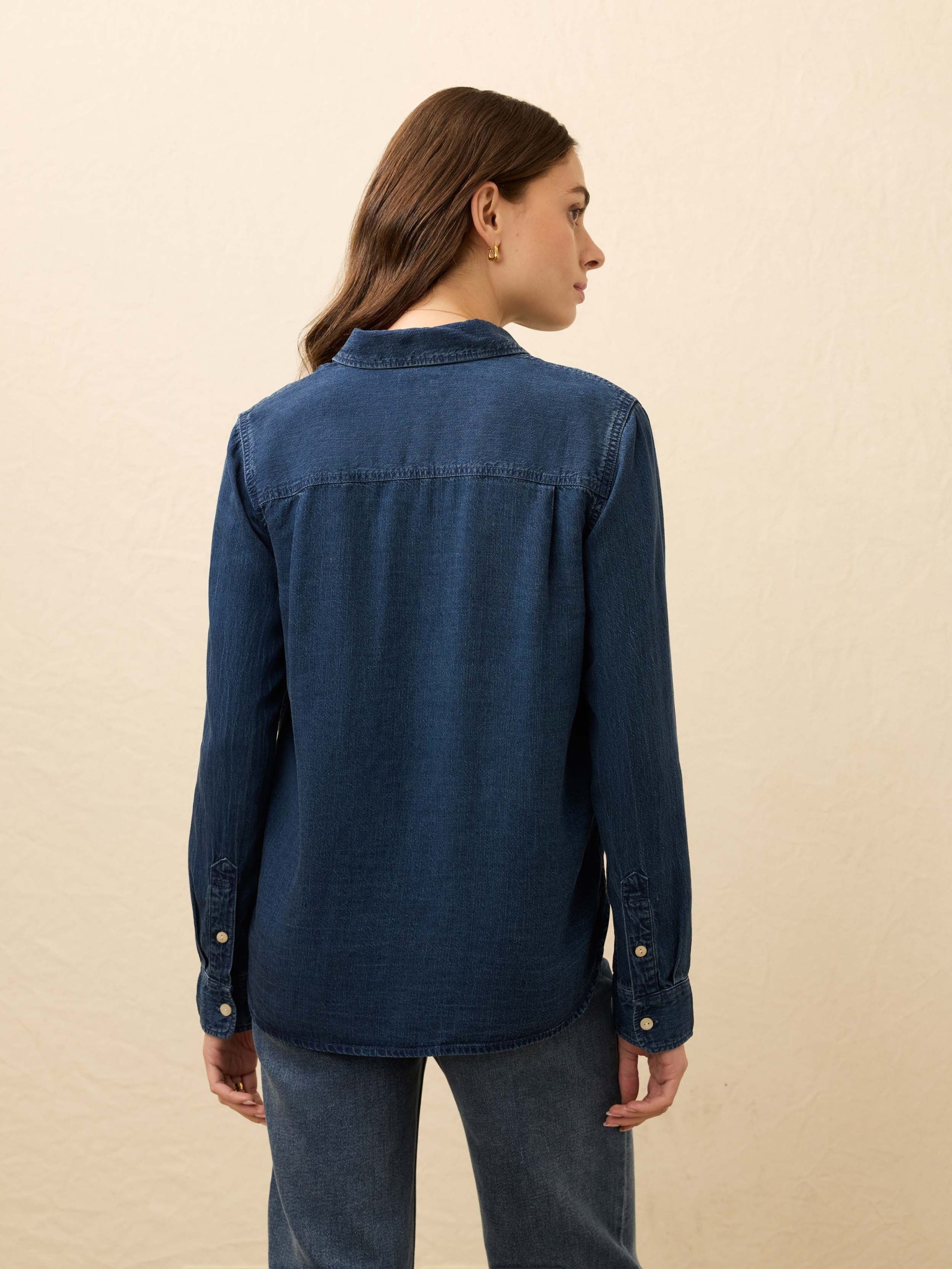 Tried & True Chambray Shirt - Night Lagoon Wash - Image 5