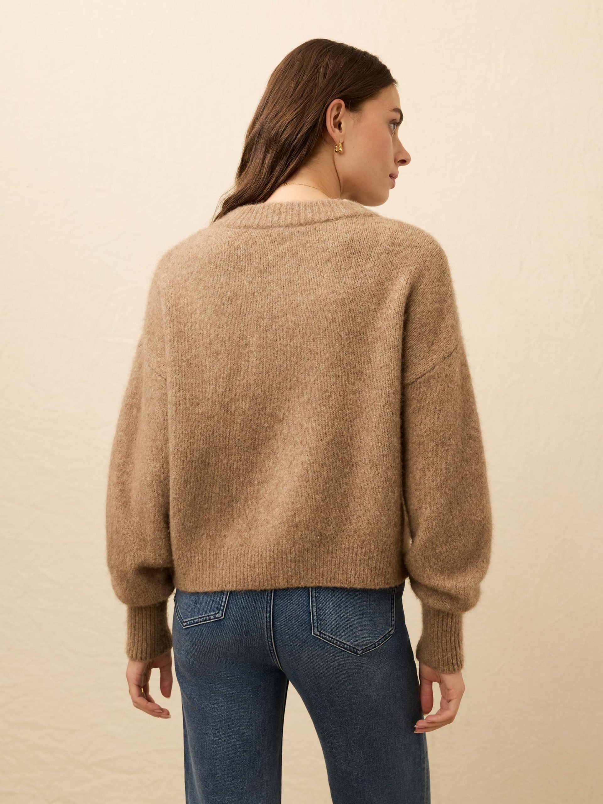 Alpine Cozy Cardigan - Toffee - Image 3