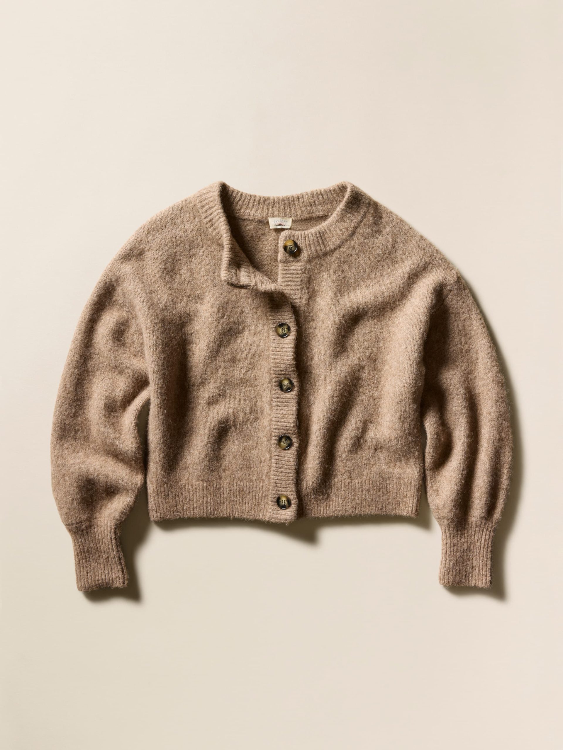 Alpine Cozy Cardigan - Toffee - Image 6