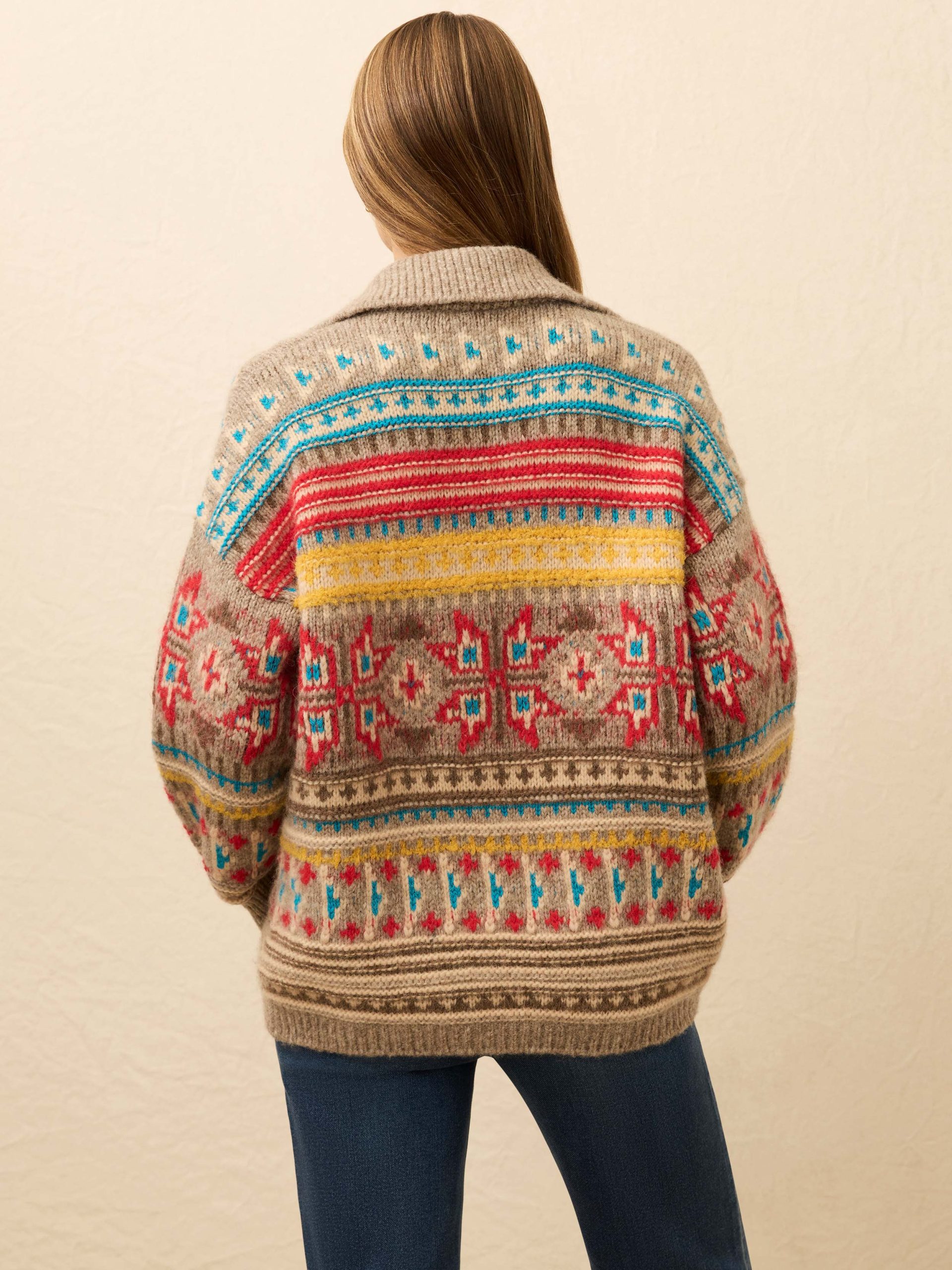 Native Knitter Desert Bloom Cardigan - Squash Blossom - Image 3