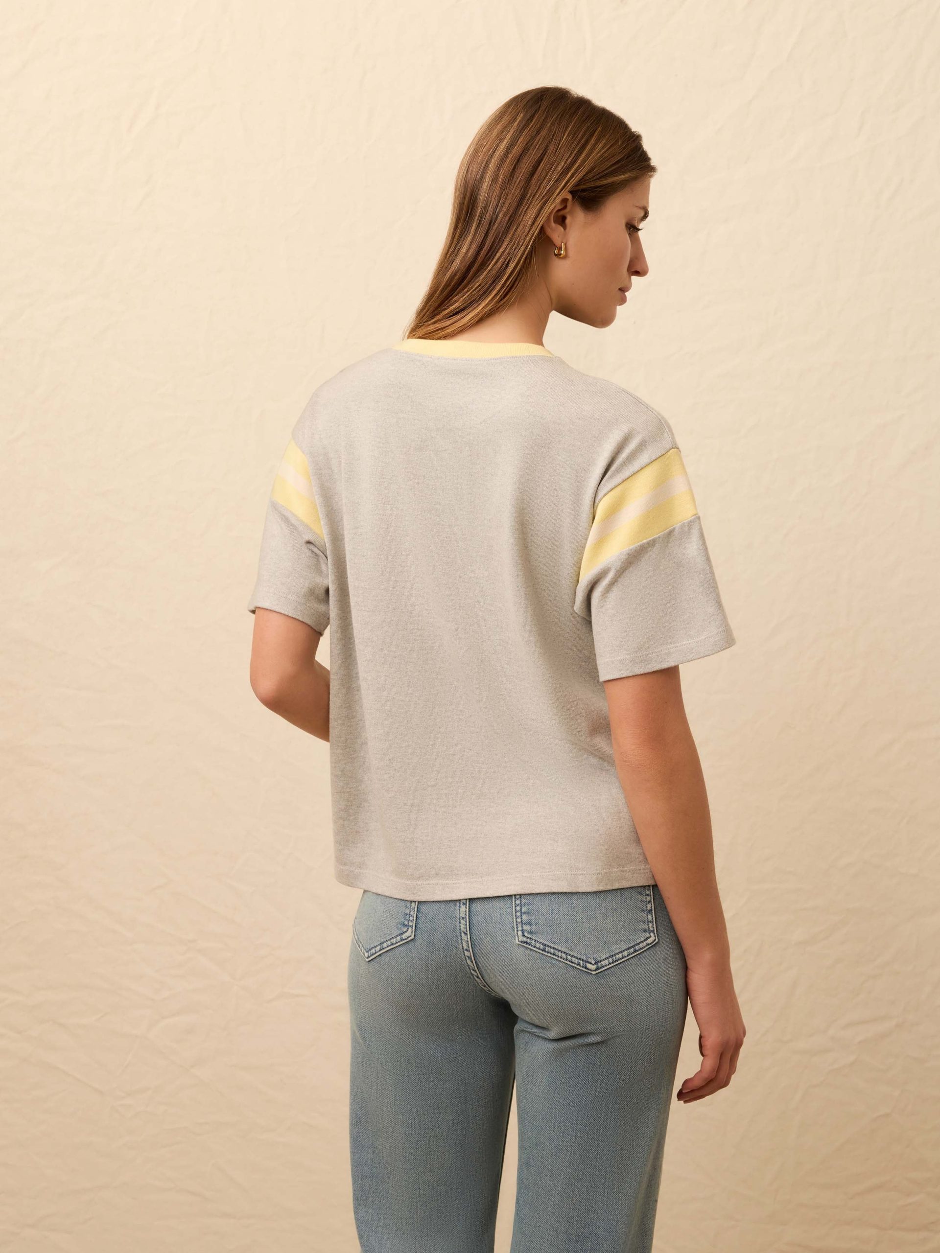 Sport Jersey Throwback Tee - Spring Grey Varsity - Image 5