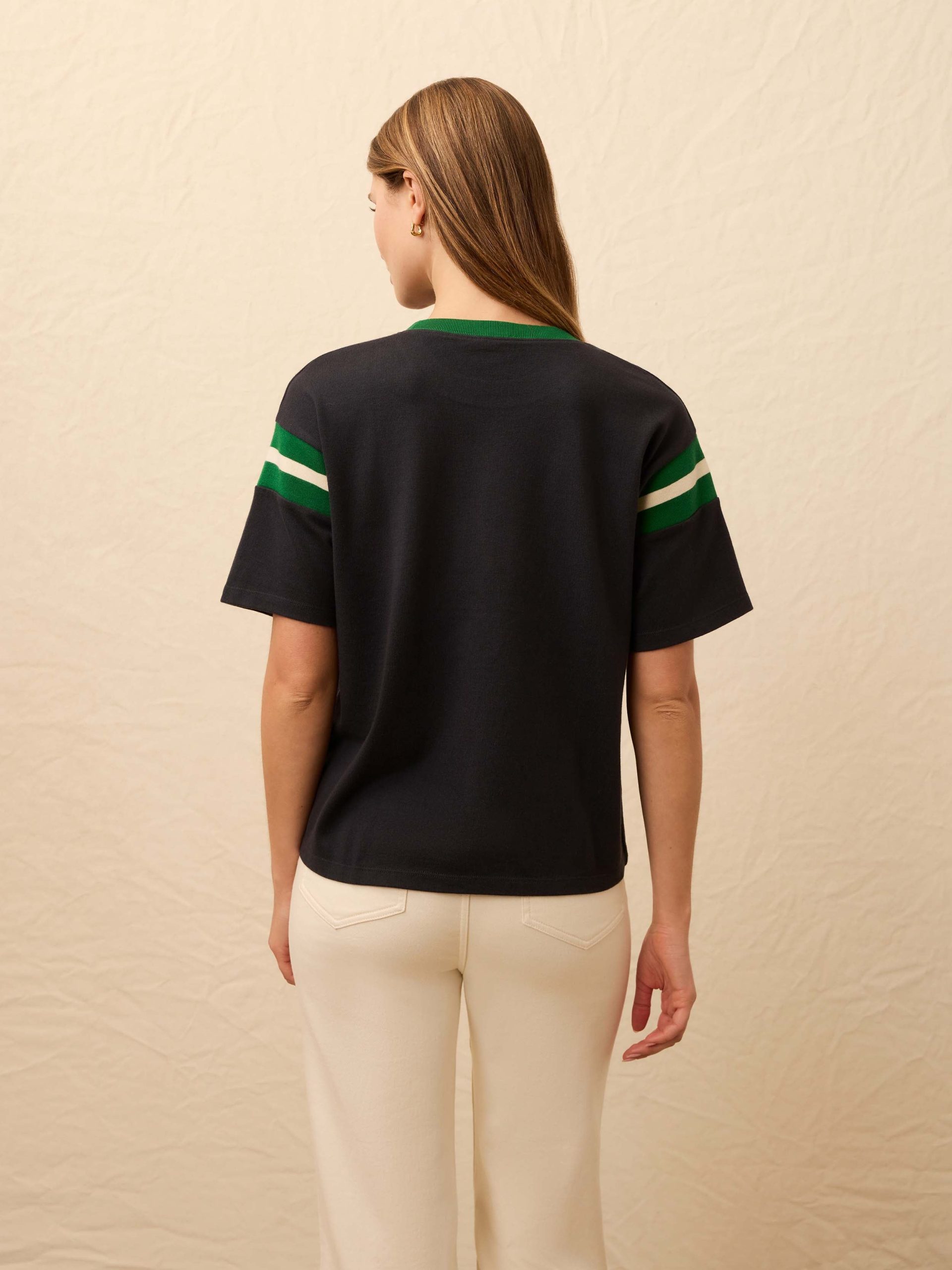 Sport Jersey Throwback Tee - Navy Varsity - Image 3