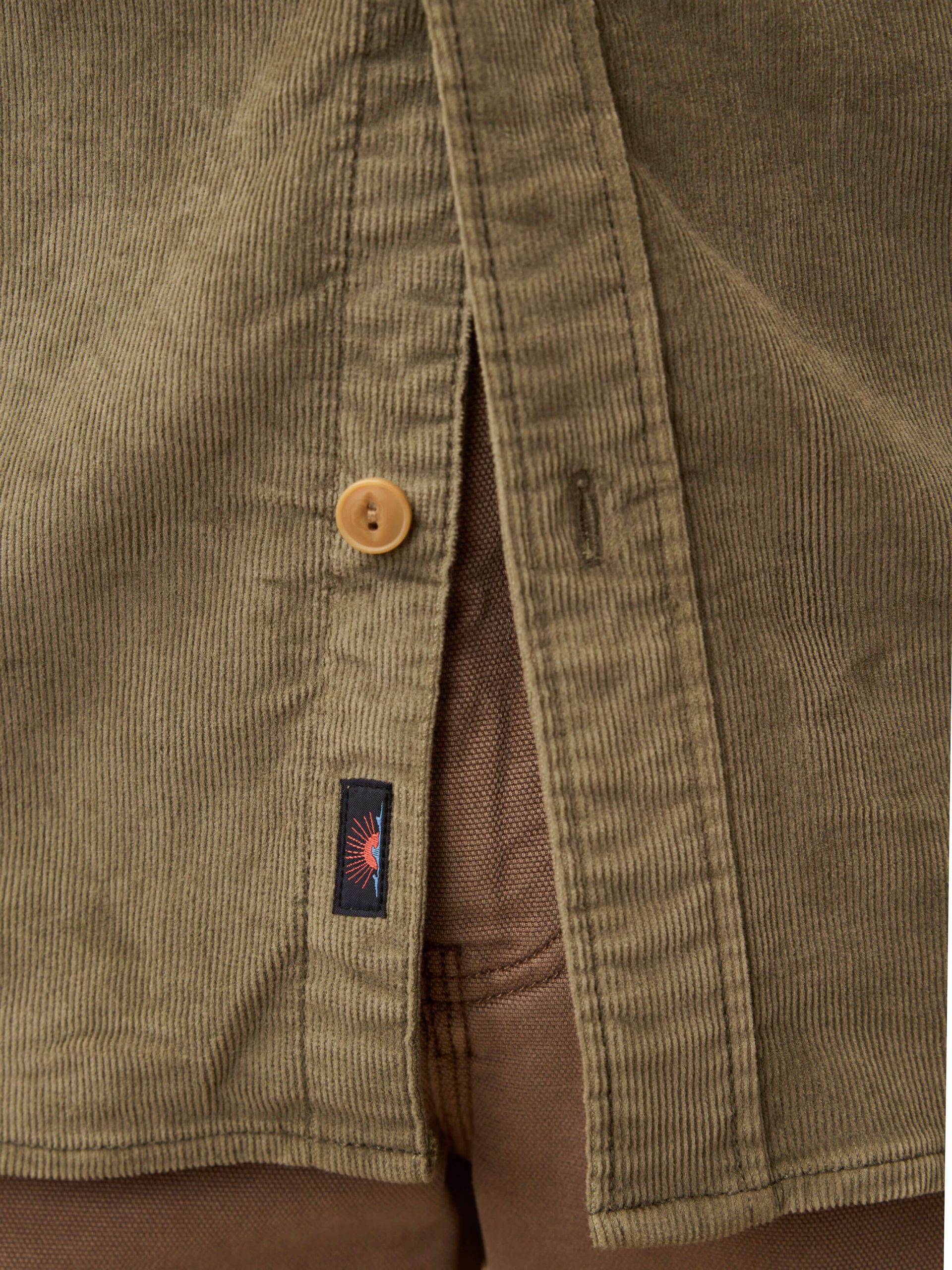 Stretch Terry Corduroy Workshirt - Light Pine - Image 3