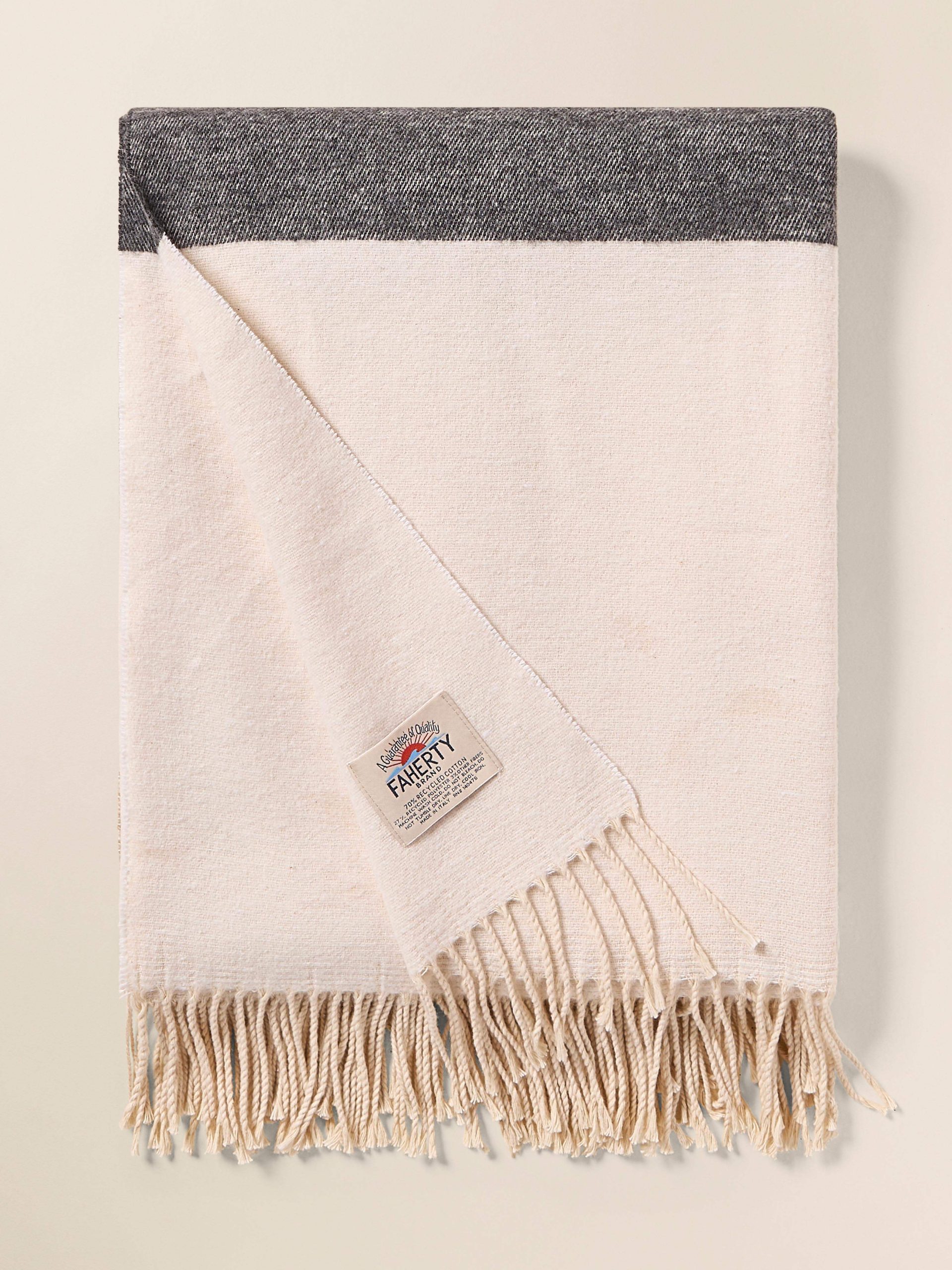 Thunder Voice Eagle Brushed Recycled Cotton Blanket - Iron Ridge - Image 3