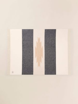 Thunder Voice Eagle Brushed Recycled Cotton Blanket - Iron Ridge