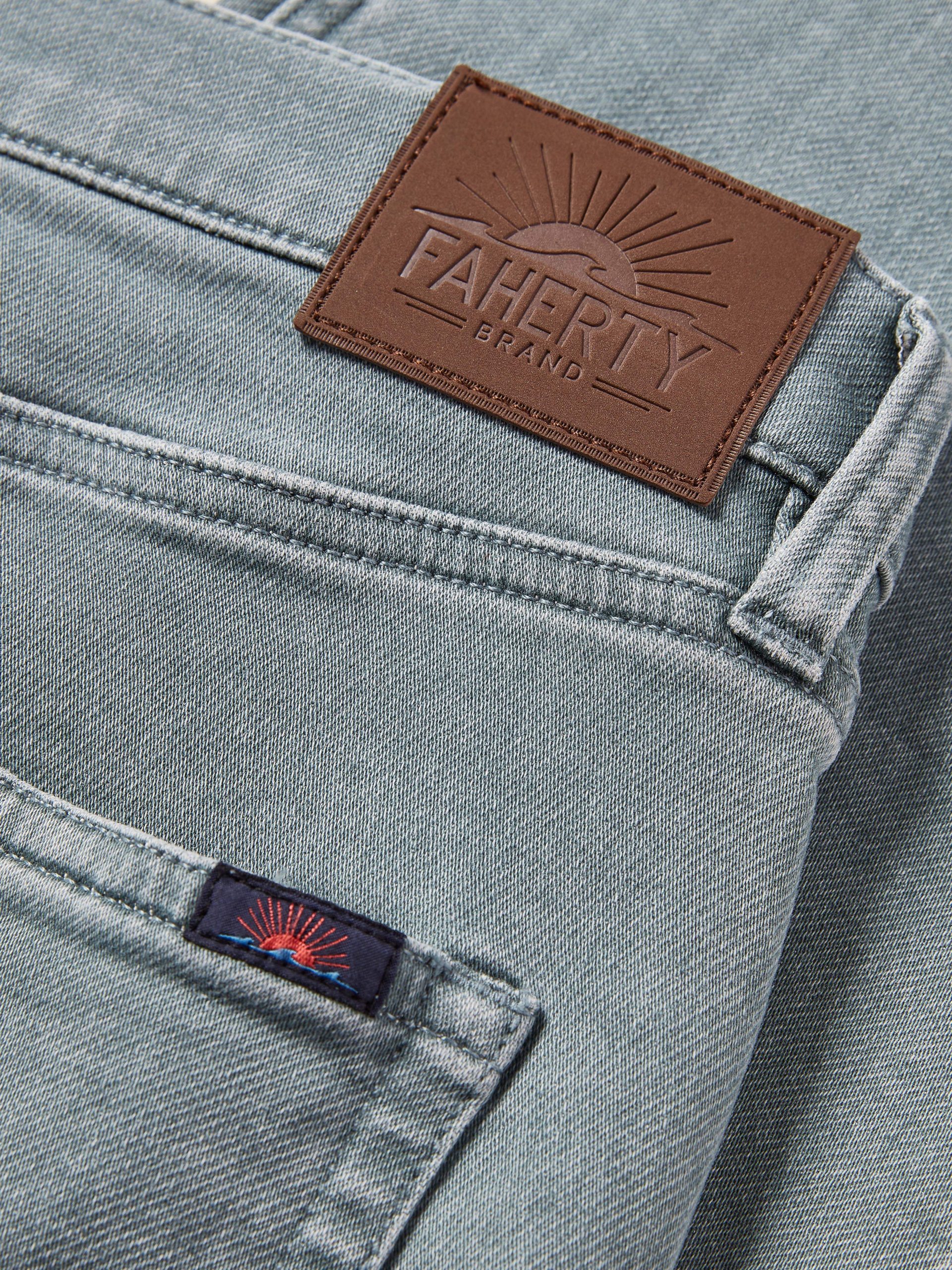 Stretch Terry 5-Pocket Pant - Ocean Glass - Image 8