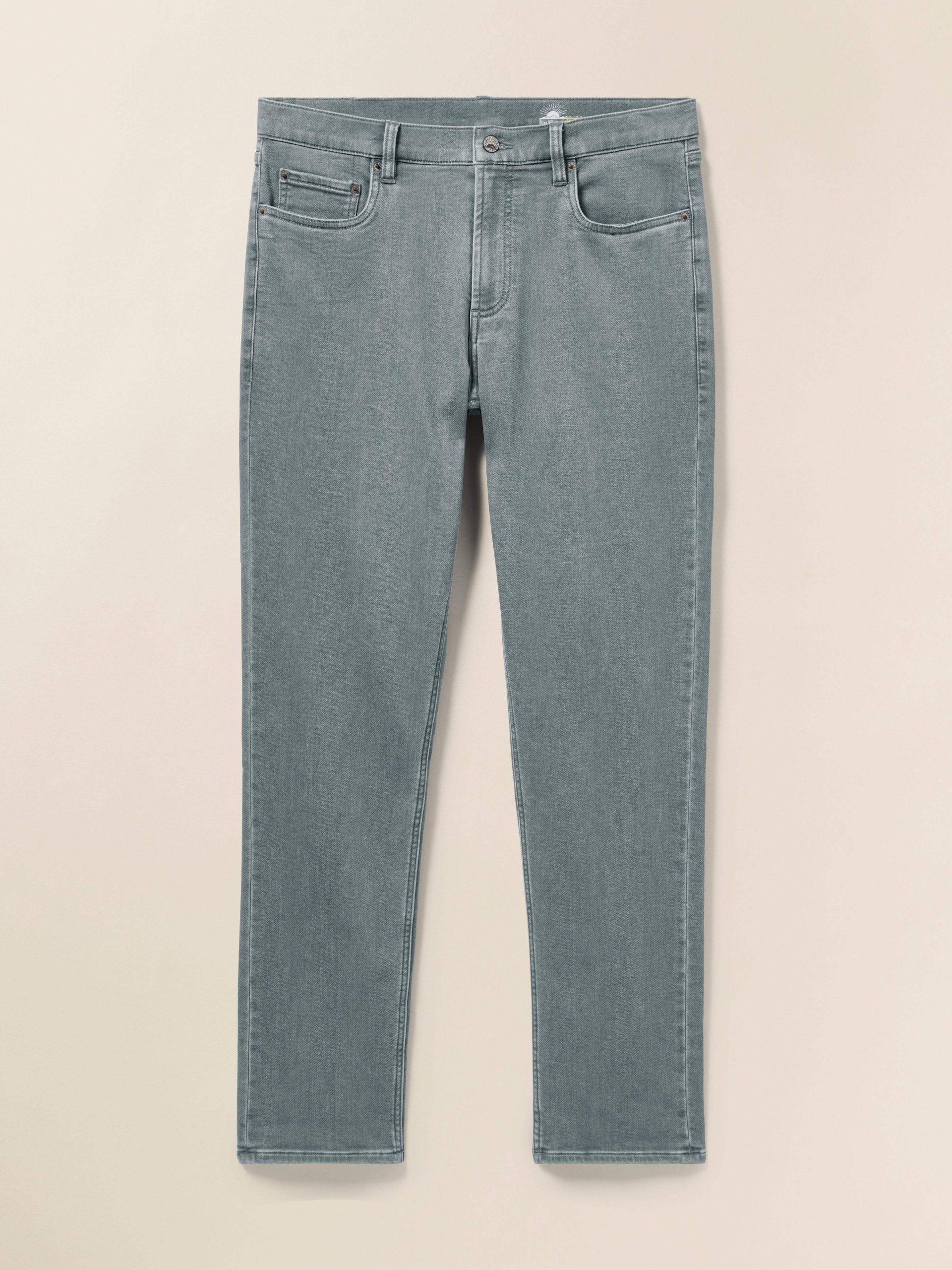 Stretch Terry 5-Pocket Pant - Ocean Glass - Image 6