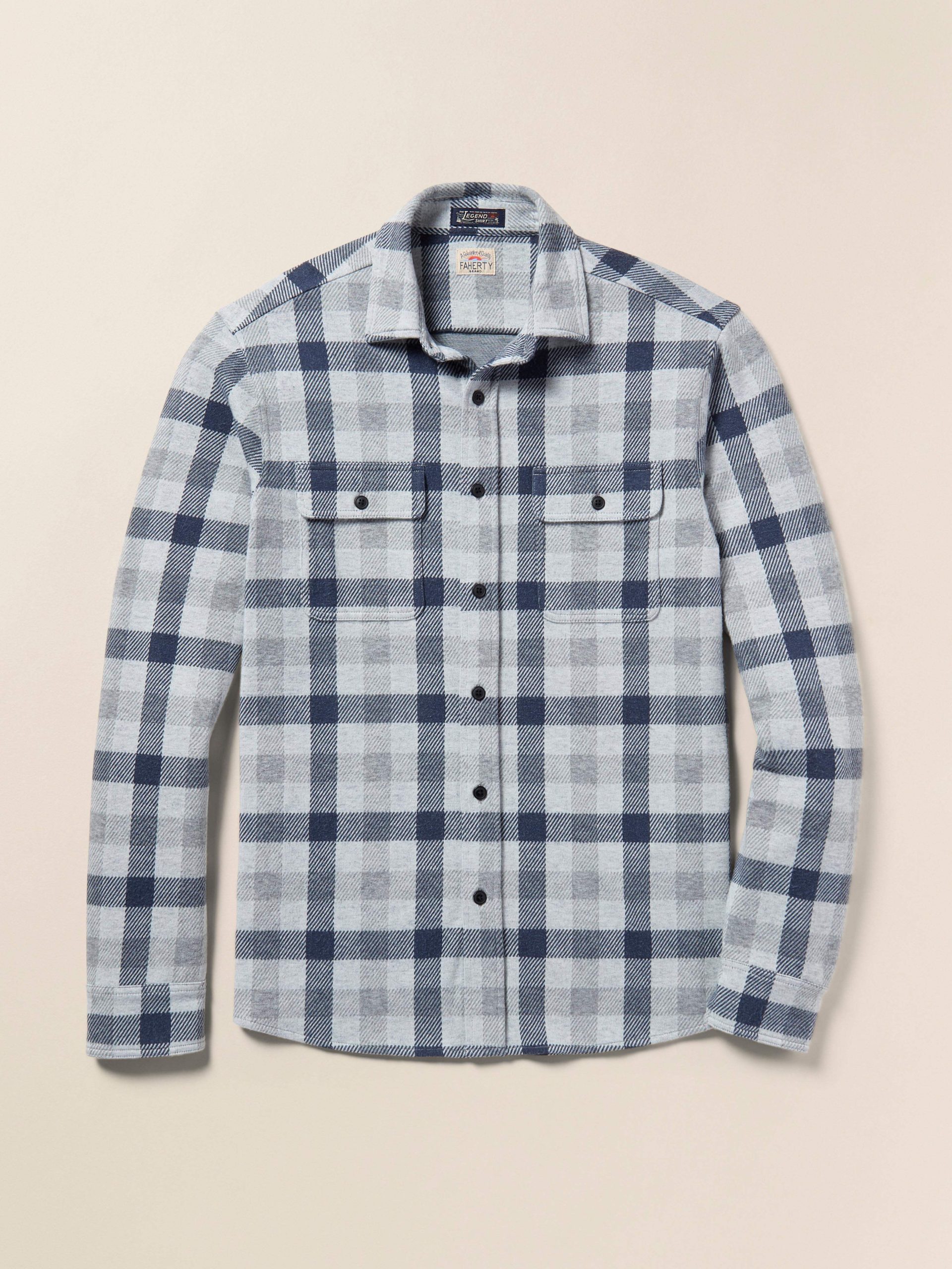 Legend? Sweater Shirt - Snowy Night Check - Image 2