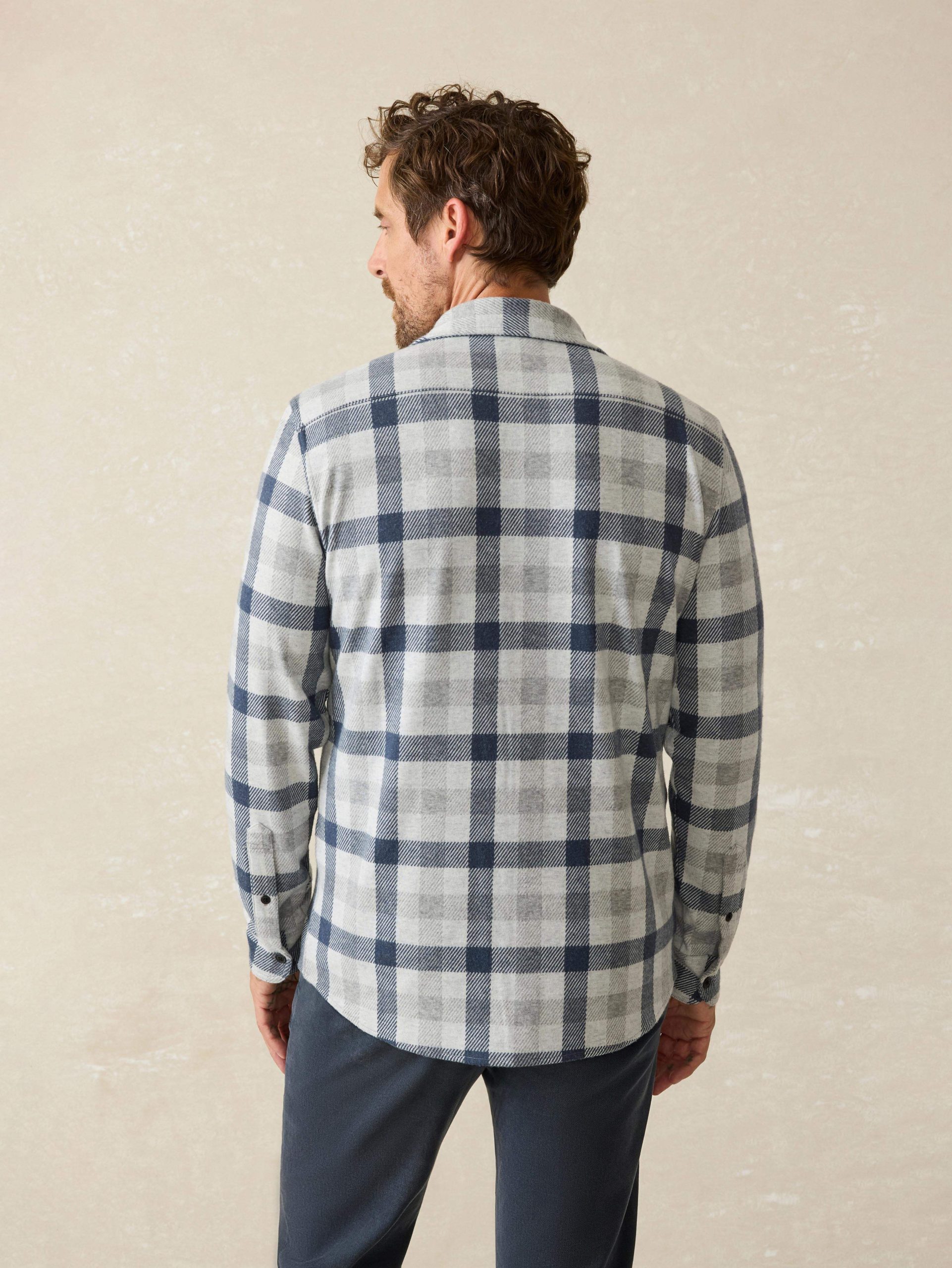 Legend? Sweater Shirt - Snowy Night Check - Image 7