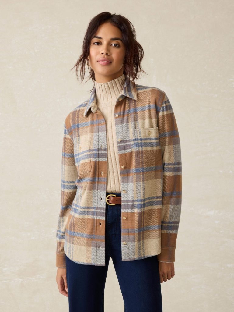 Legend? Sweater Shirt - Rockland Plaid