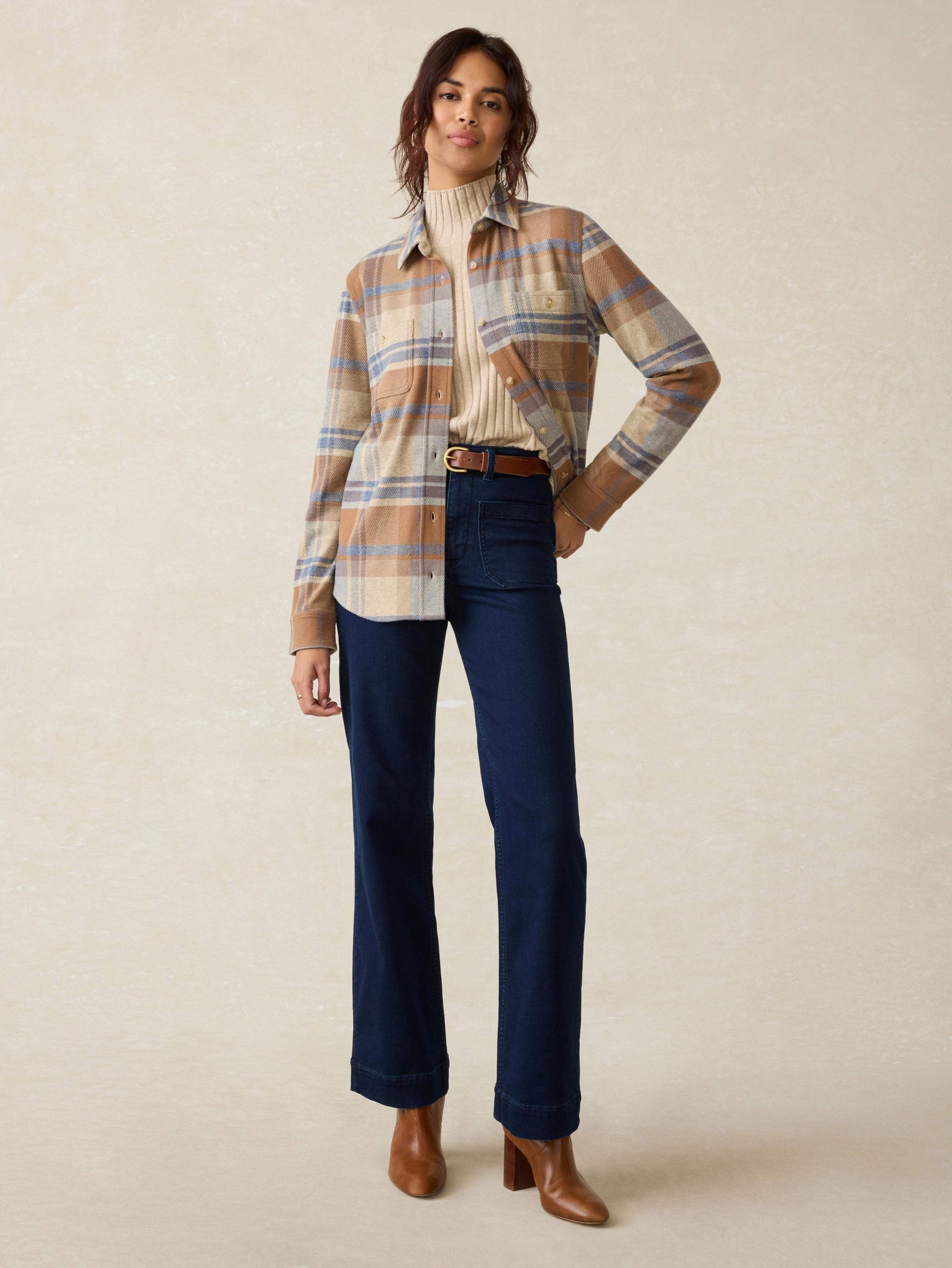 Legend? Sweater Shirt - Rockland Plaid - Image 3