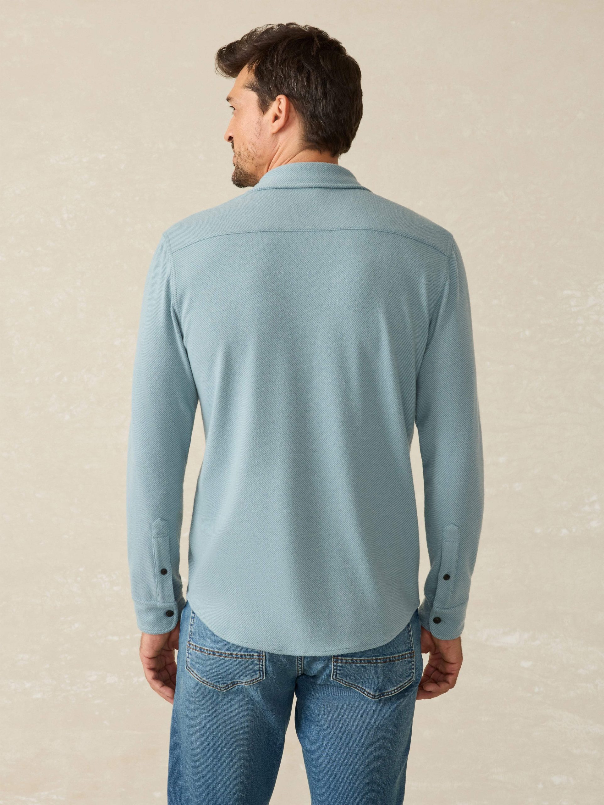 Legend? Sweater Shirt - Ocean Glass Twill - Image 7
