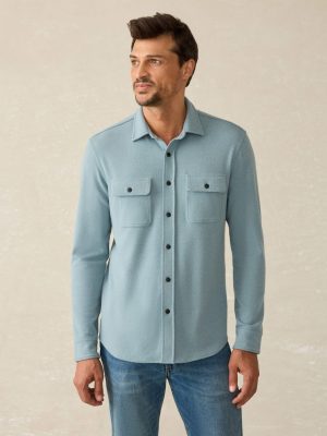 Legend? Sweater Shirt - Ocean Glass Twill