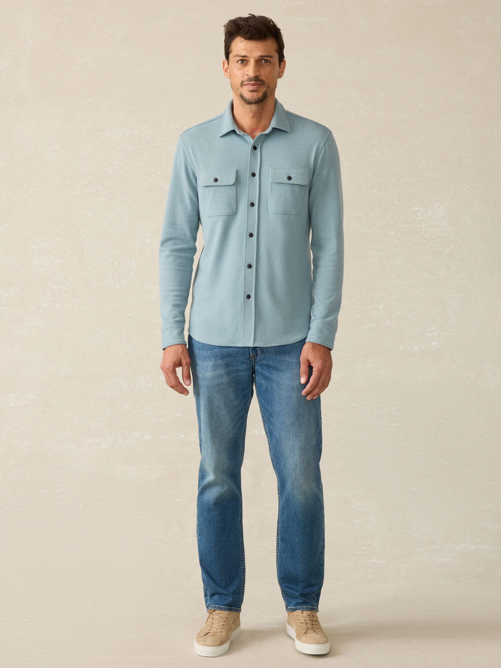 Legend? Sweater Shirt - Ocean Glass Twill - Image 5