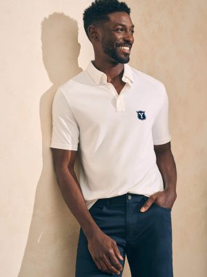 Yale Short-Sleeve Movement? Polo - White
