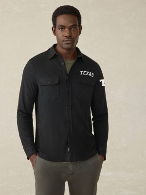 University of Texas Legend Sweater Shirt - Heathered Black Twill