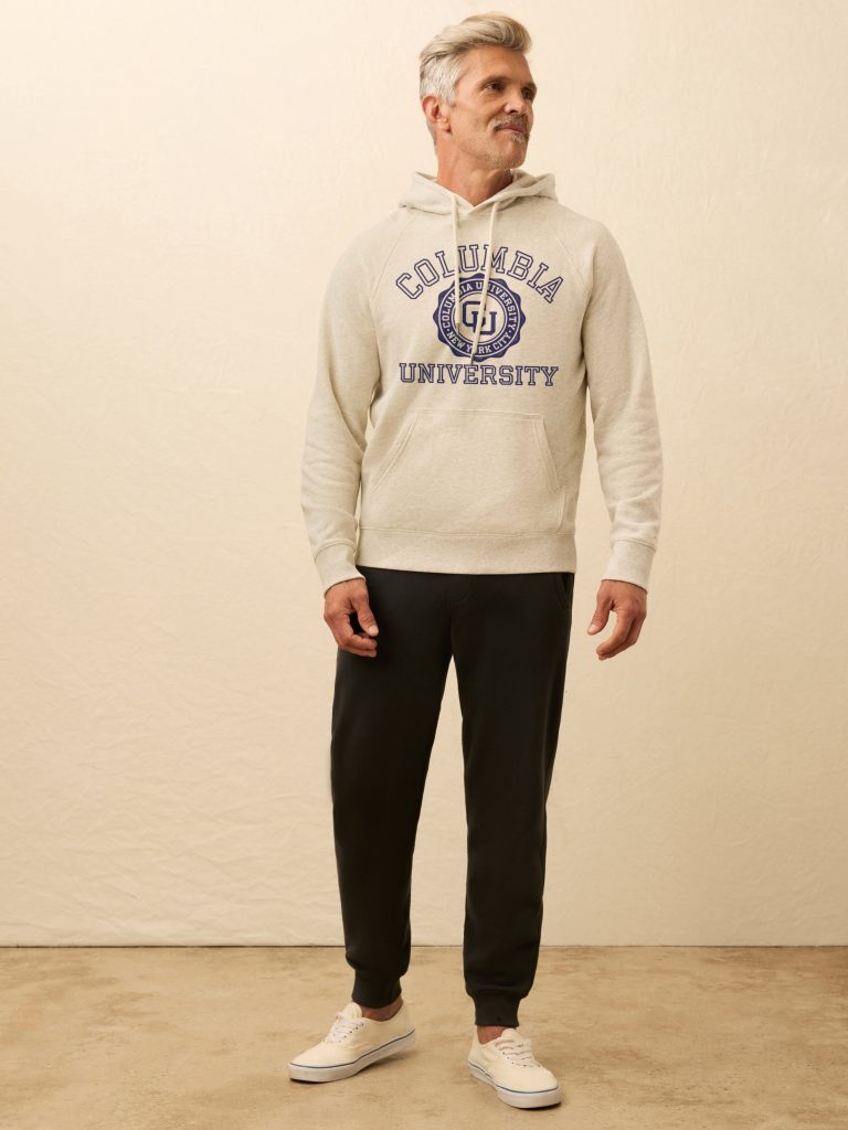 Columbia High Standard Fleece Hoodie - Antique Ivory Heather