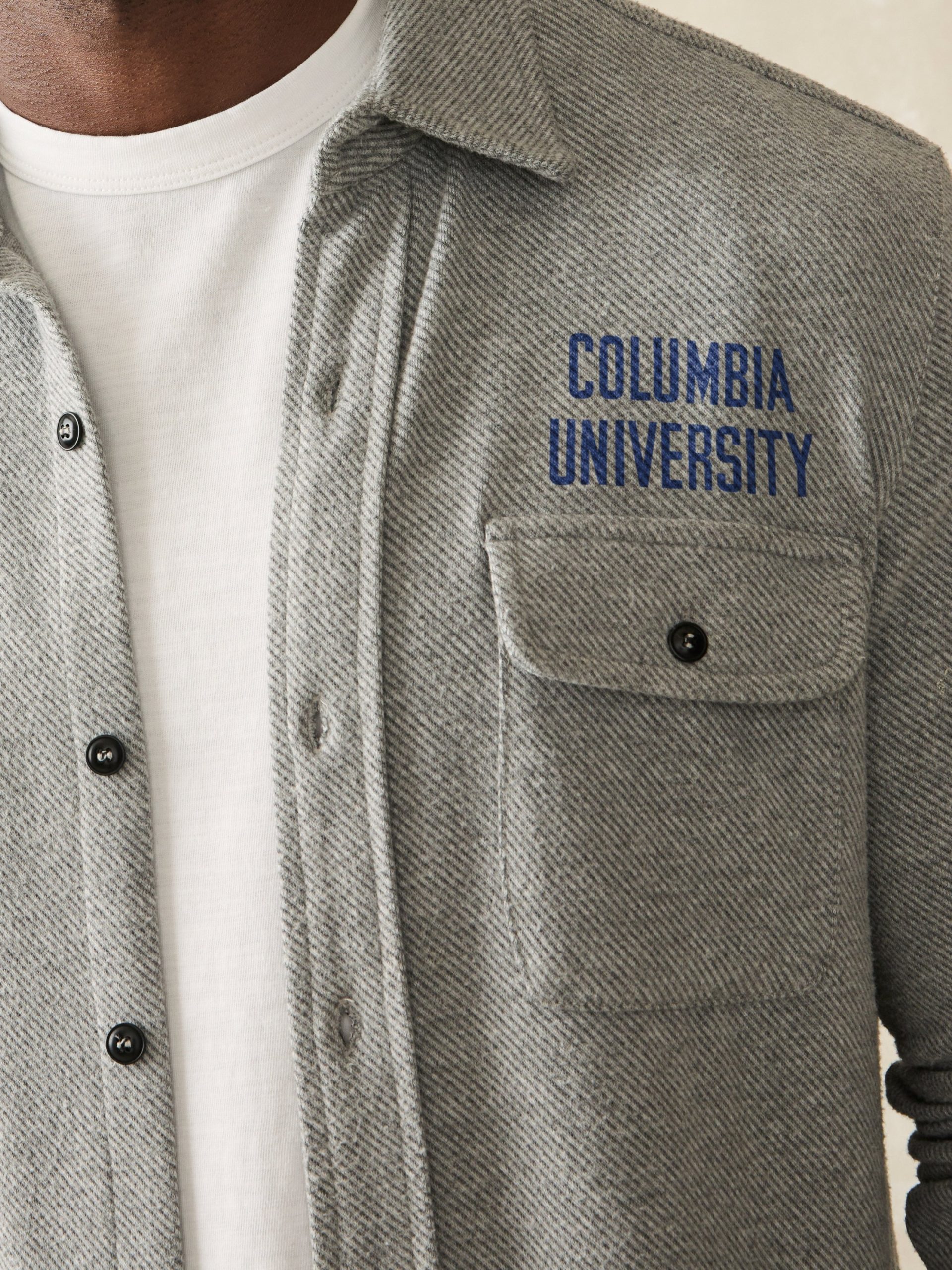 Columbia Legend Sweater Shirt - Fossil Grey Twill - Image 2
