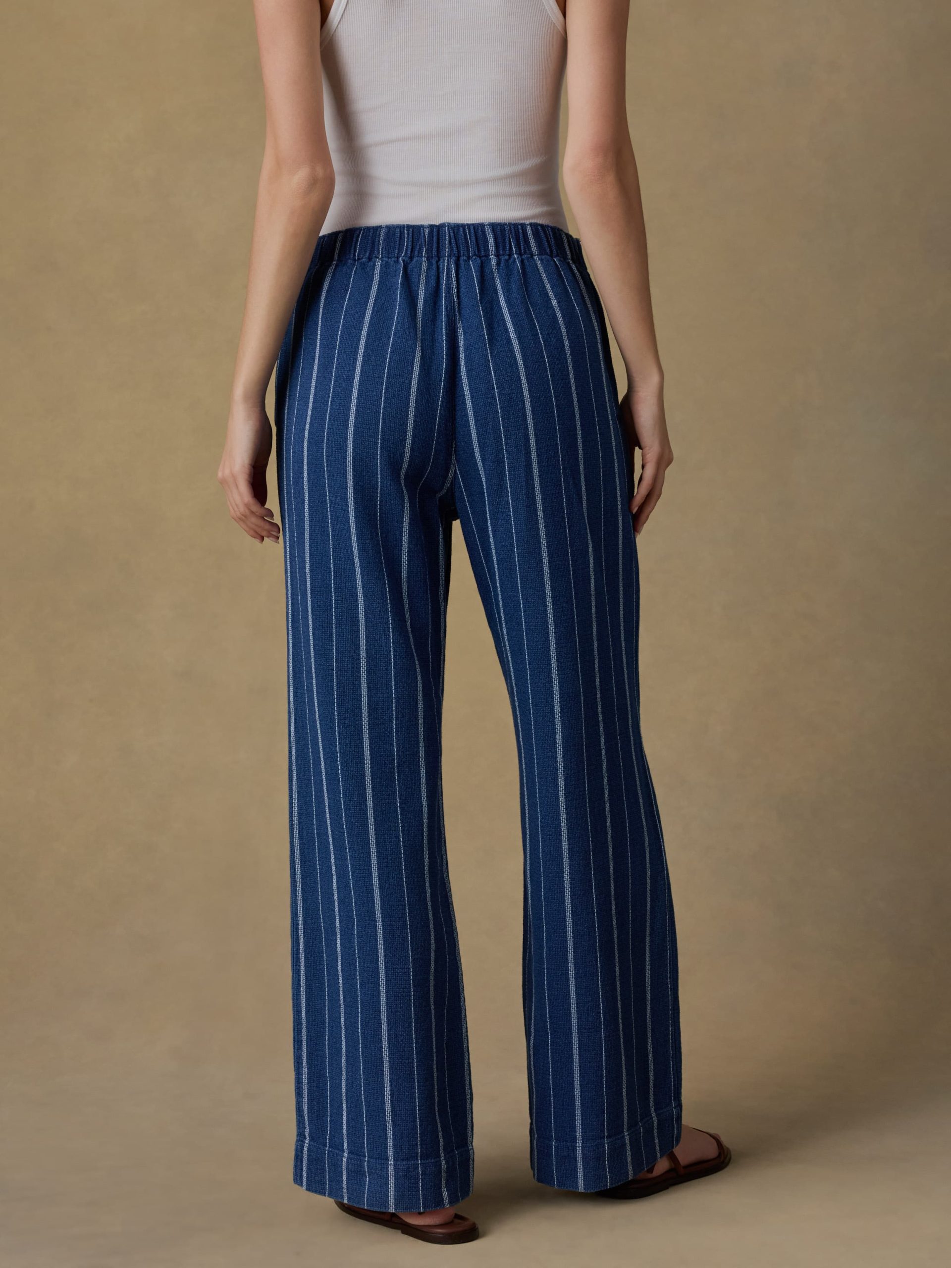 Laidback Pant - Indigo Drift Stripe - Image 4