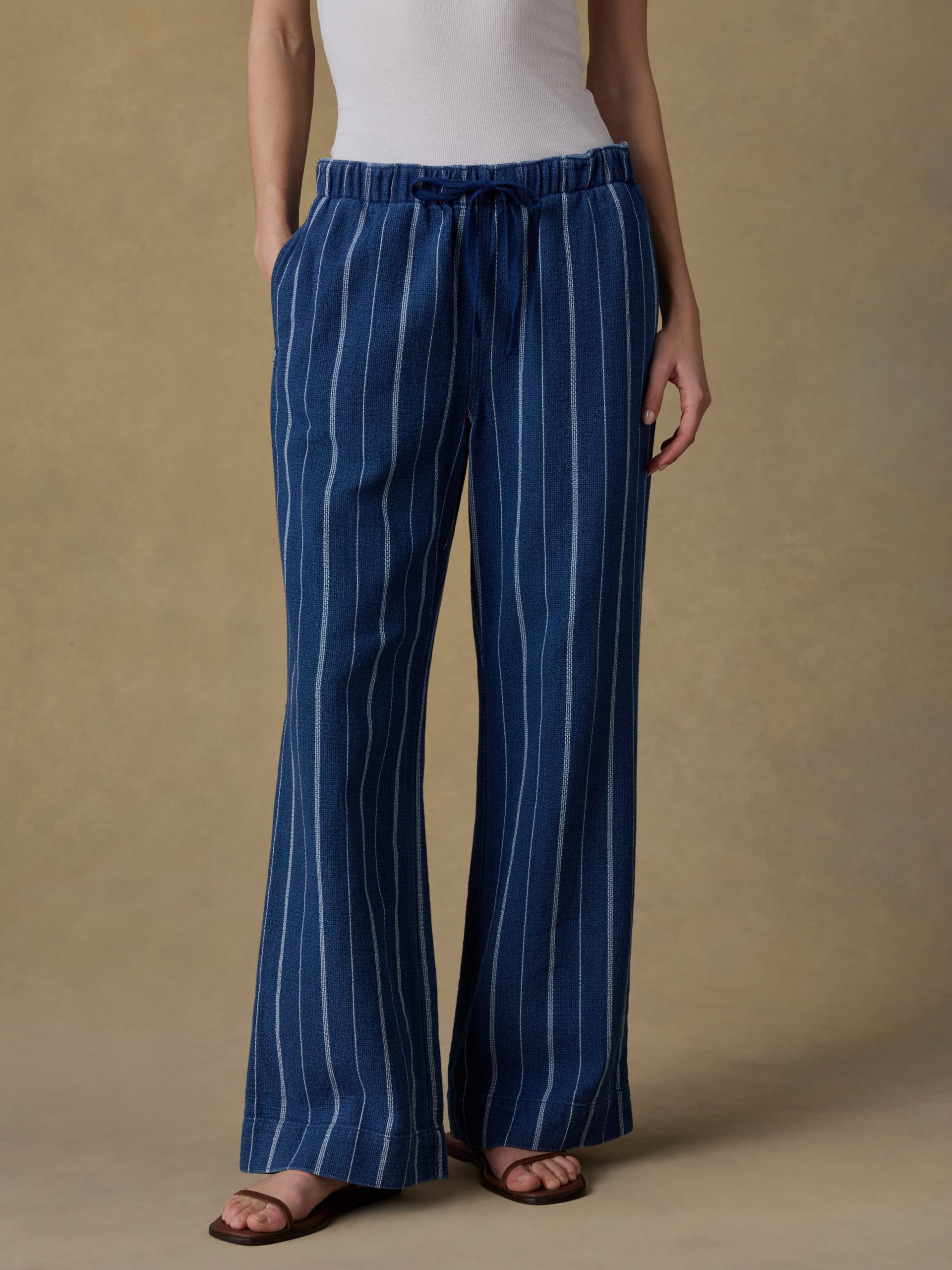 Laidback Pant - Indigo Drift Stripe - Image 2