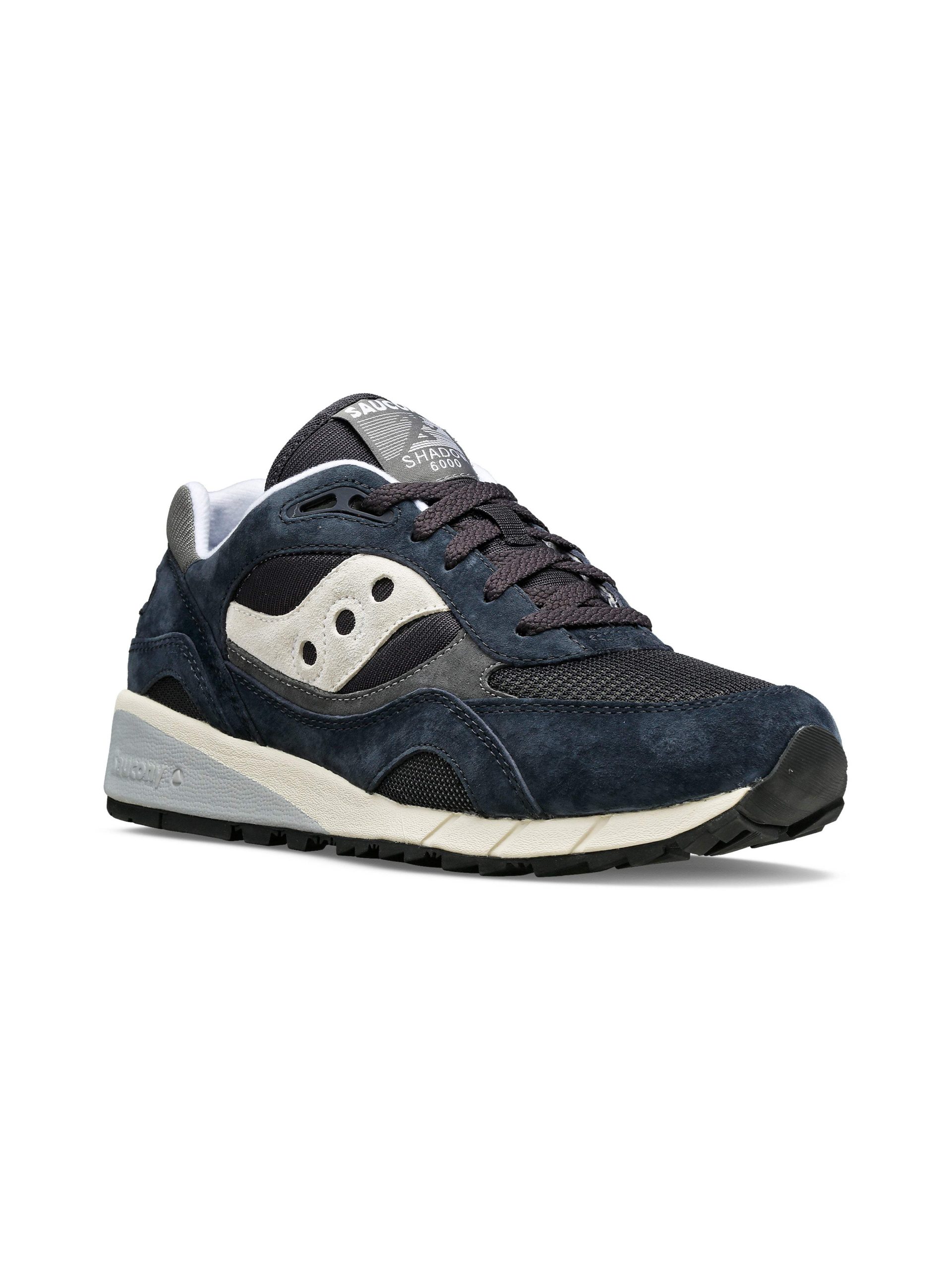Saucony Men's Shadow 6000 - Navy Grey - Image 2