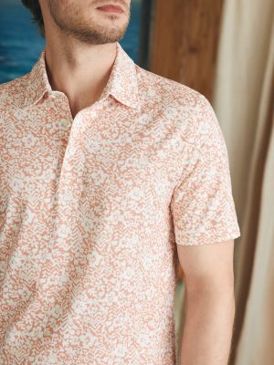 Short-Sleeve Movement? Pique Polo - Hilo Rose Floral Print