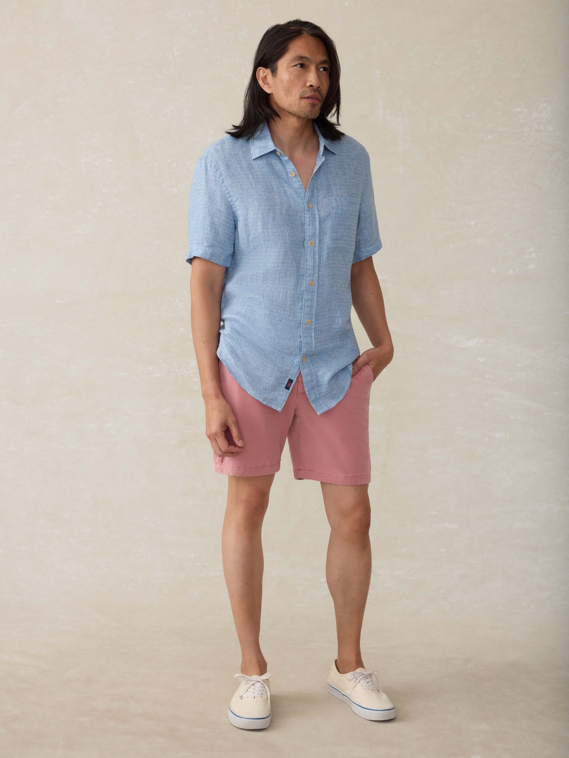 Coastline Chino Short (7) - Faded Flag - Image 5