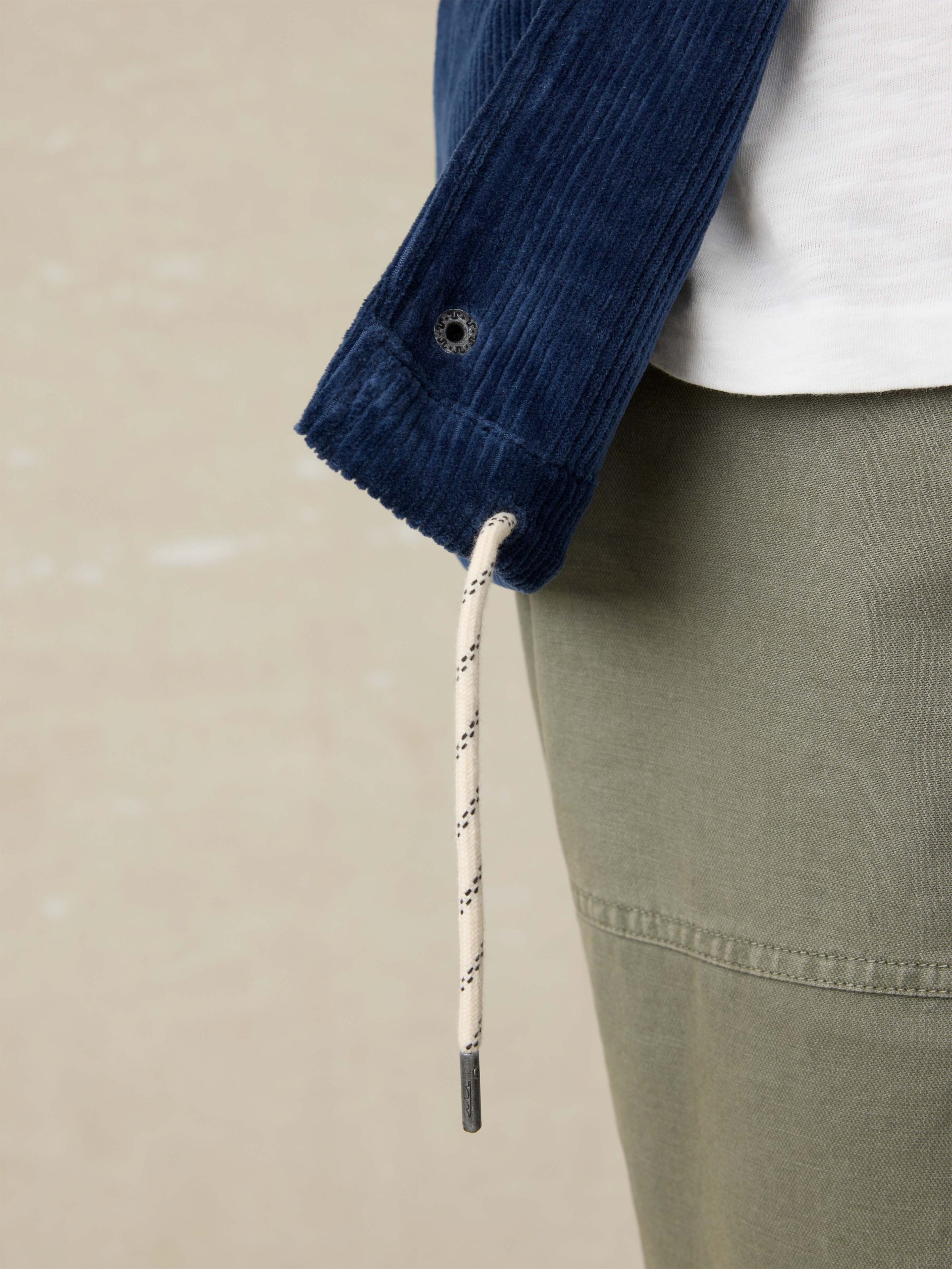 Corduroy Coaches Jacket - Spring Navy - Image 6