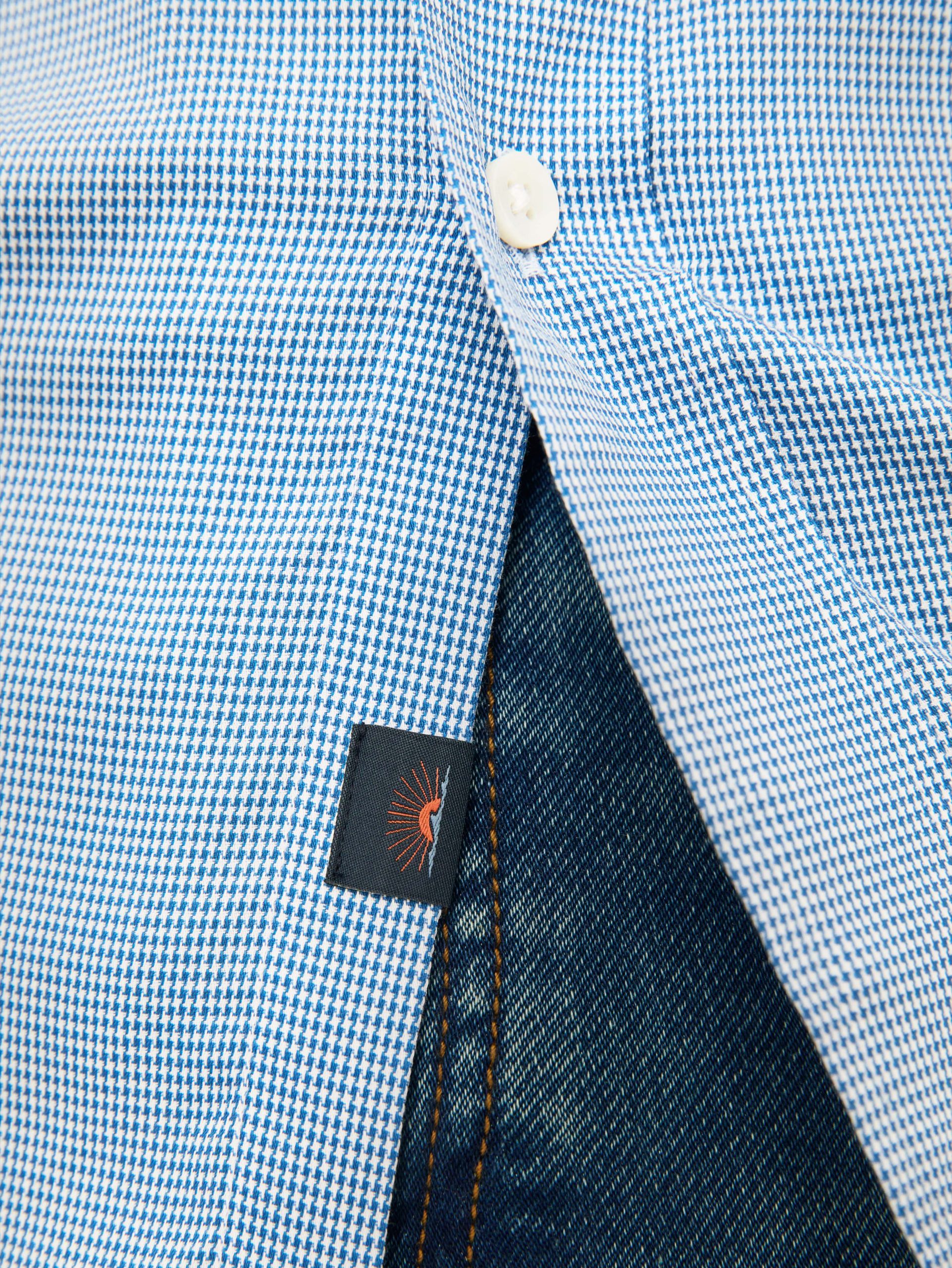 The Movement? Shirt - Azure Pincheck - Image 2