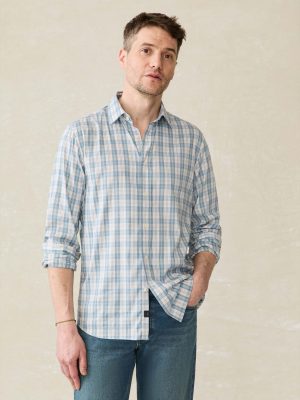 Movement? Shirt - Cloud Lake Plaid