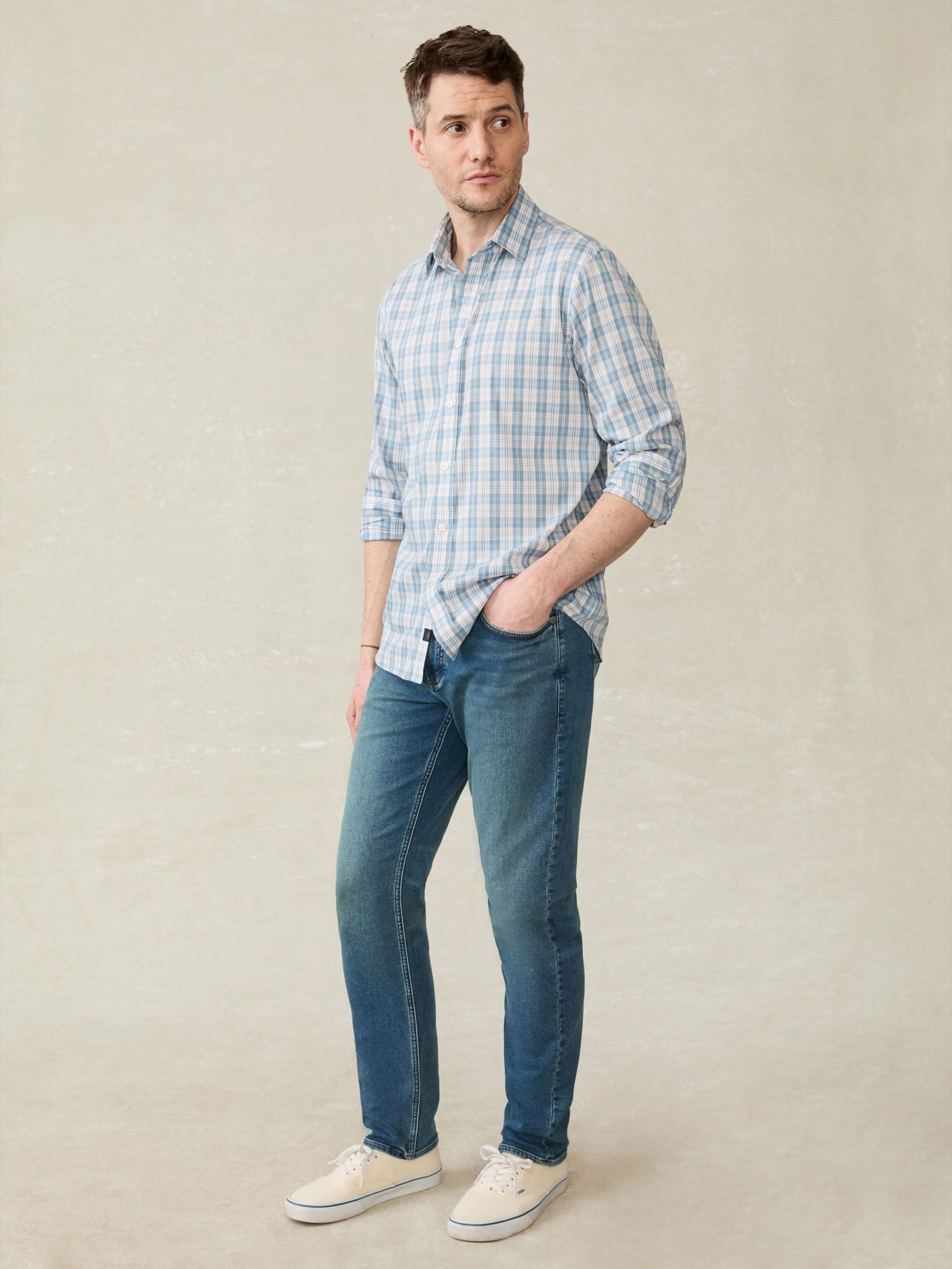 Movement? Shirt - Cloud Lake Plaid - Image 5
