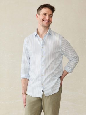 Movement? Monterey Shirt - Blue Cape Stripe
