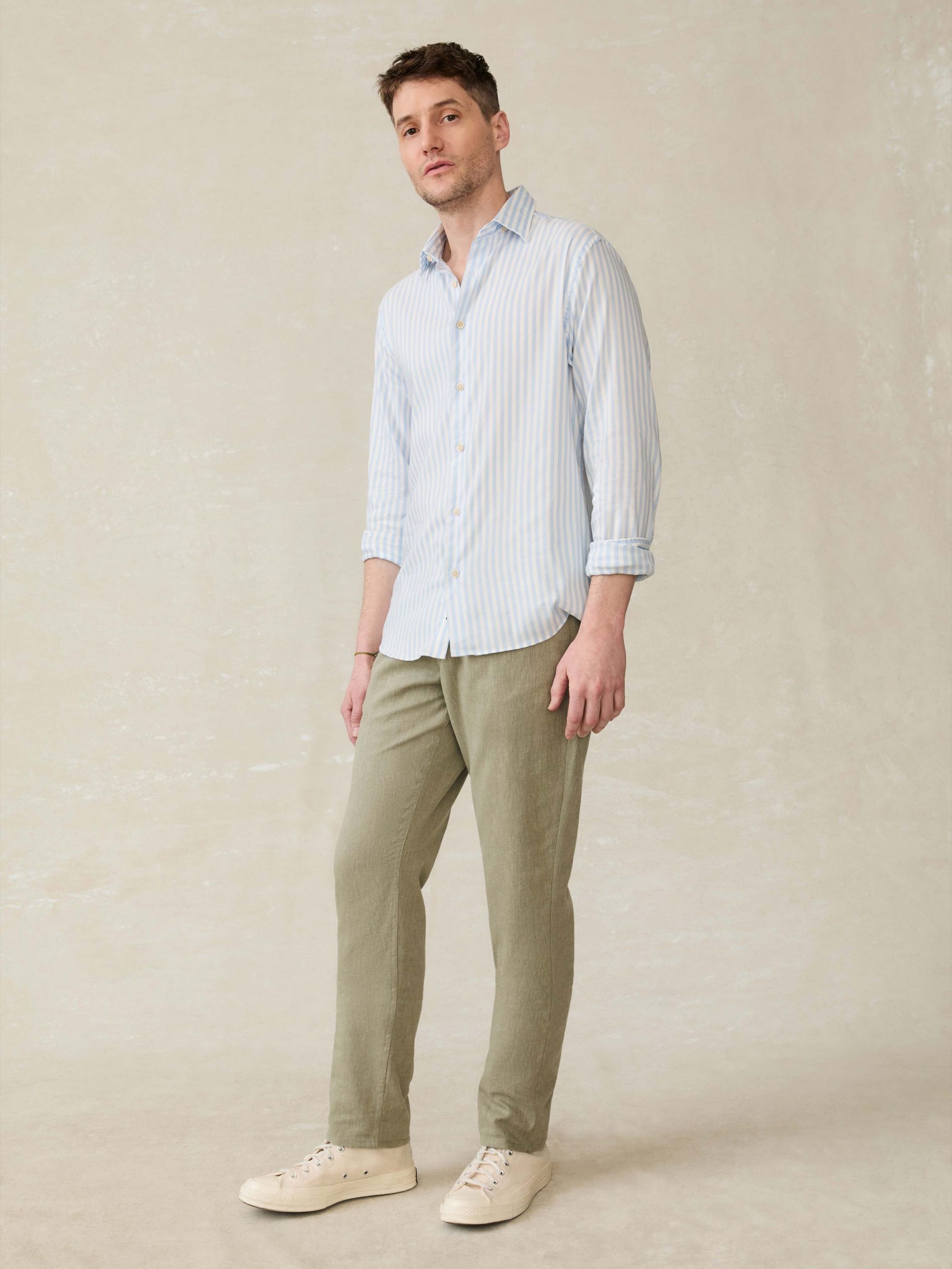 Movement? Monterey Shirt - Blue Cape Stripe - Image 3